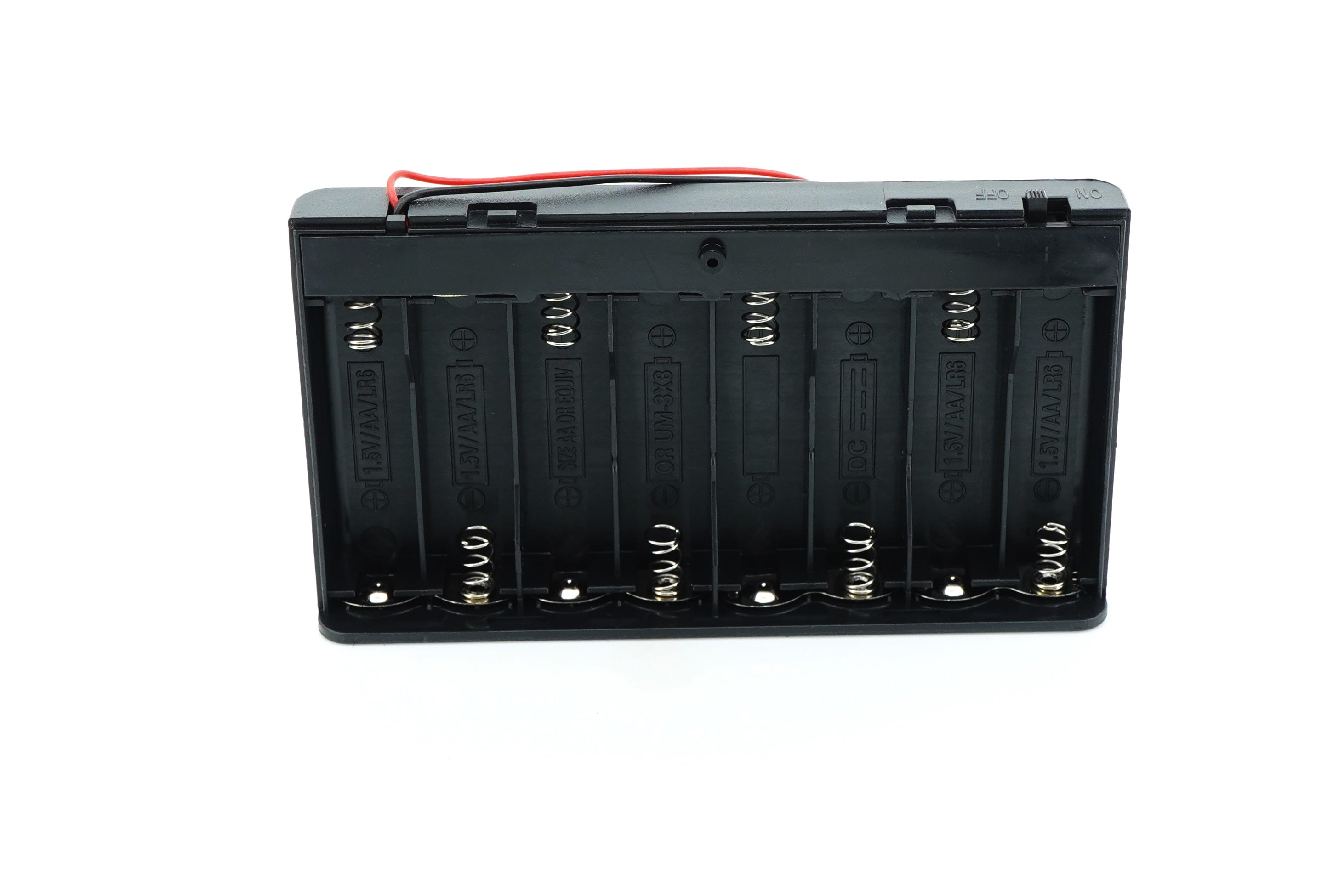 8 x 1.5V AA Battery Case Connector with Cover