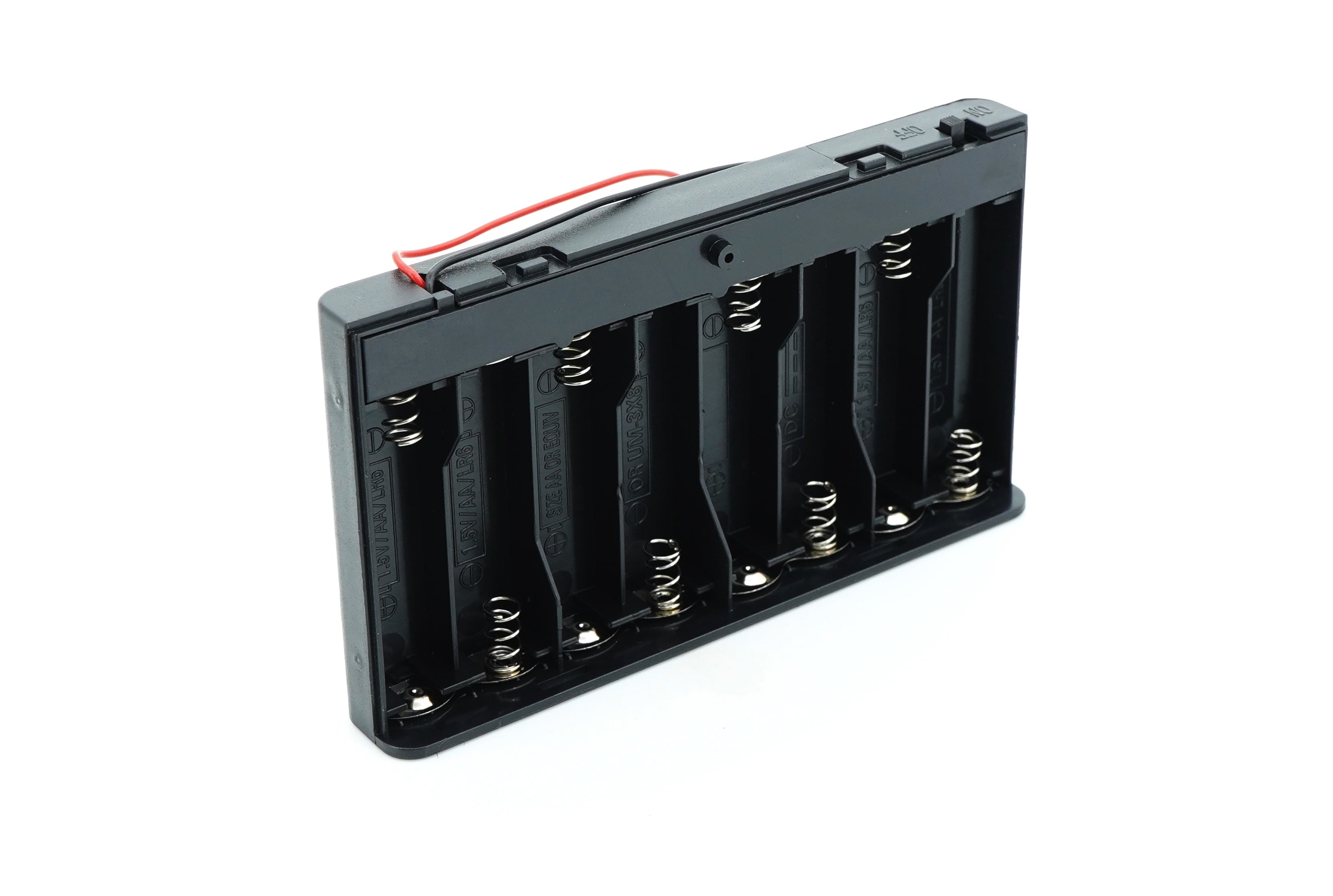 8 x 1.5V AA Battery Case Connector with Cover