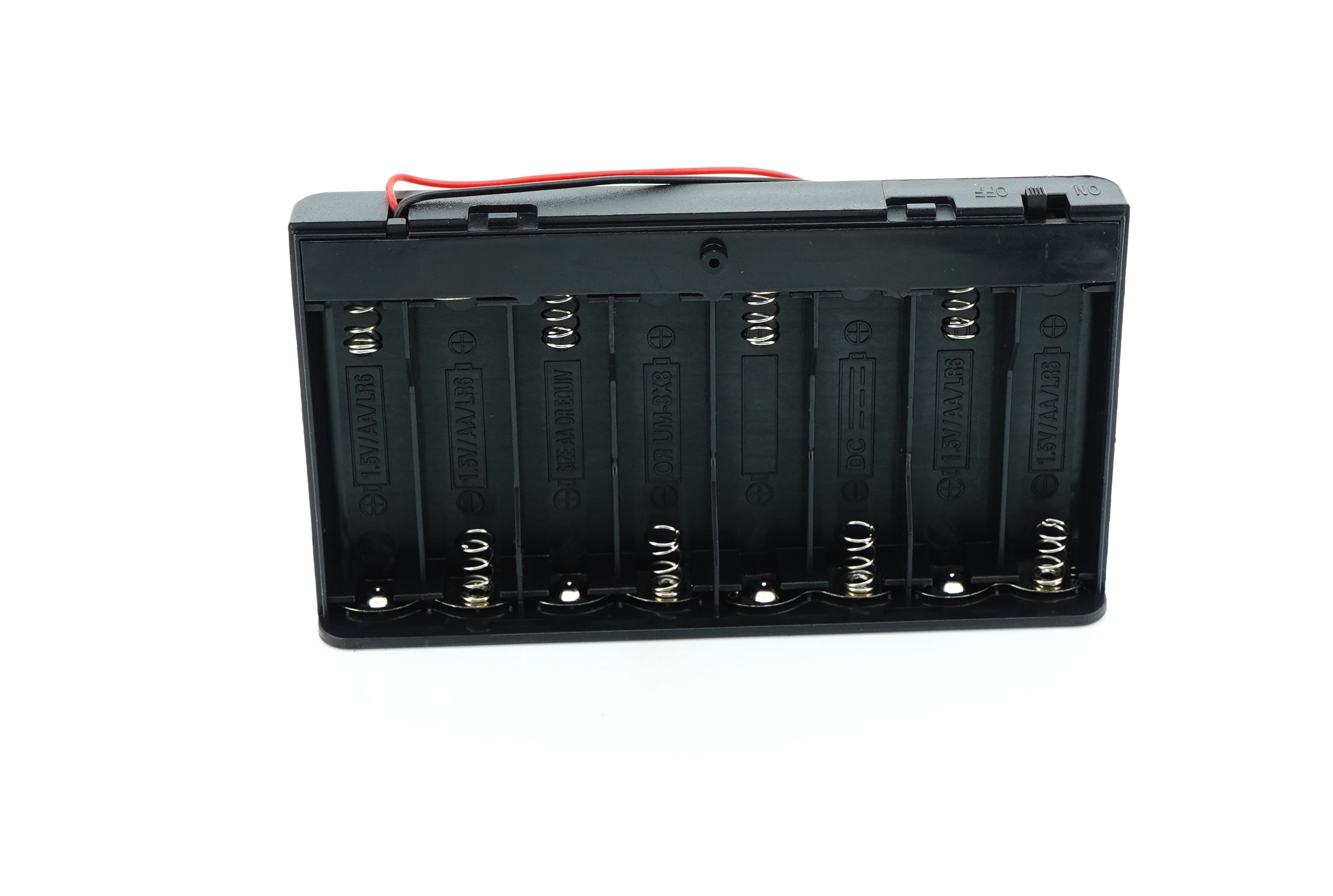 8 x 1.5V AA Battery Case Connector with Cover