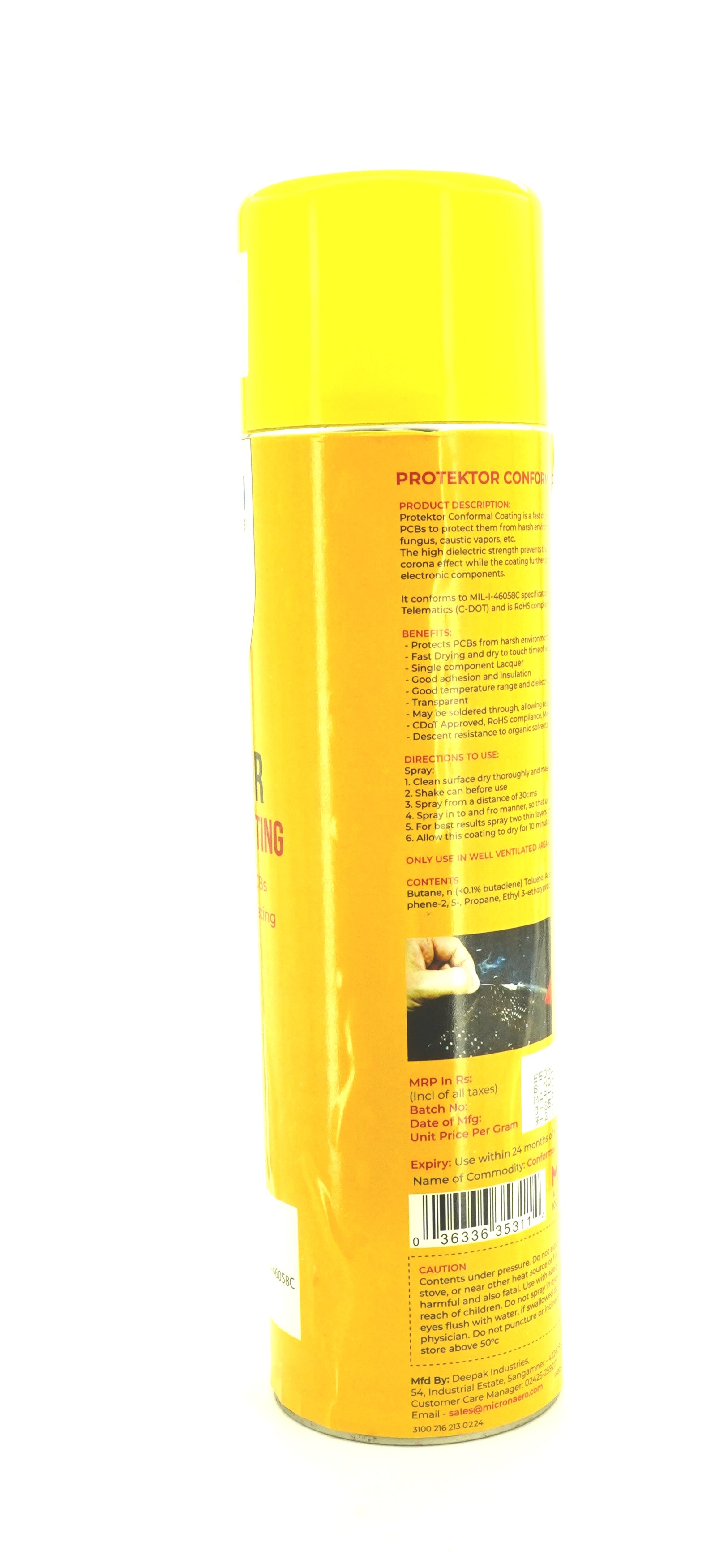 Protektor Conformal Coating for PCBs, Electronics | Military Grade