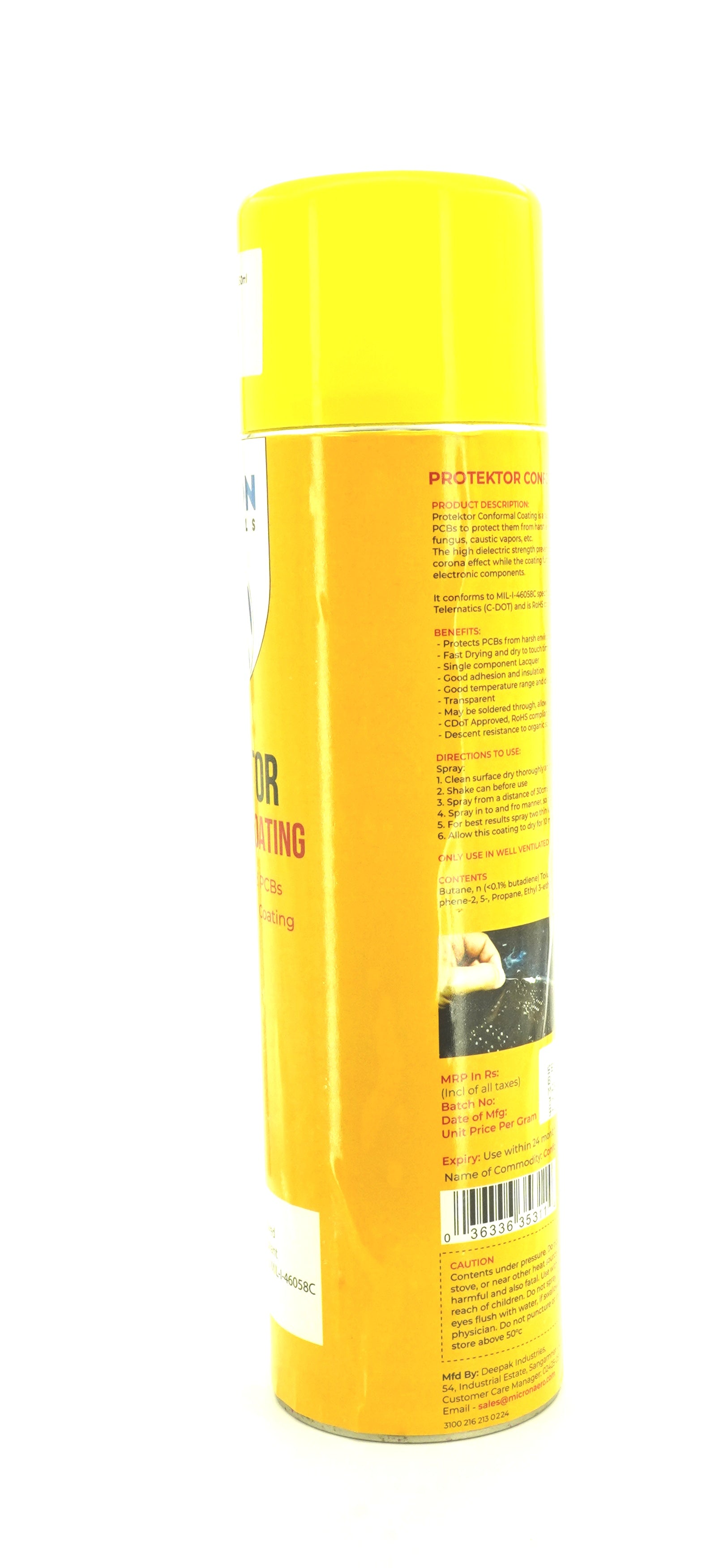 Protektor Conformal Coating for PCBs, Electronics | Military Grade