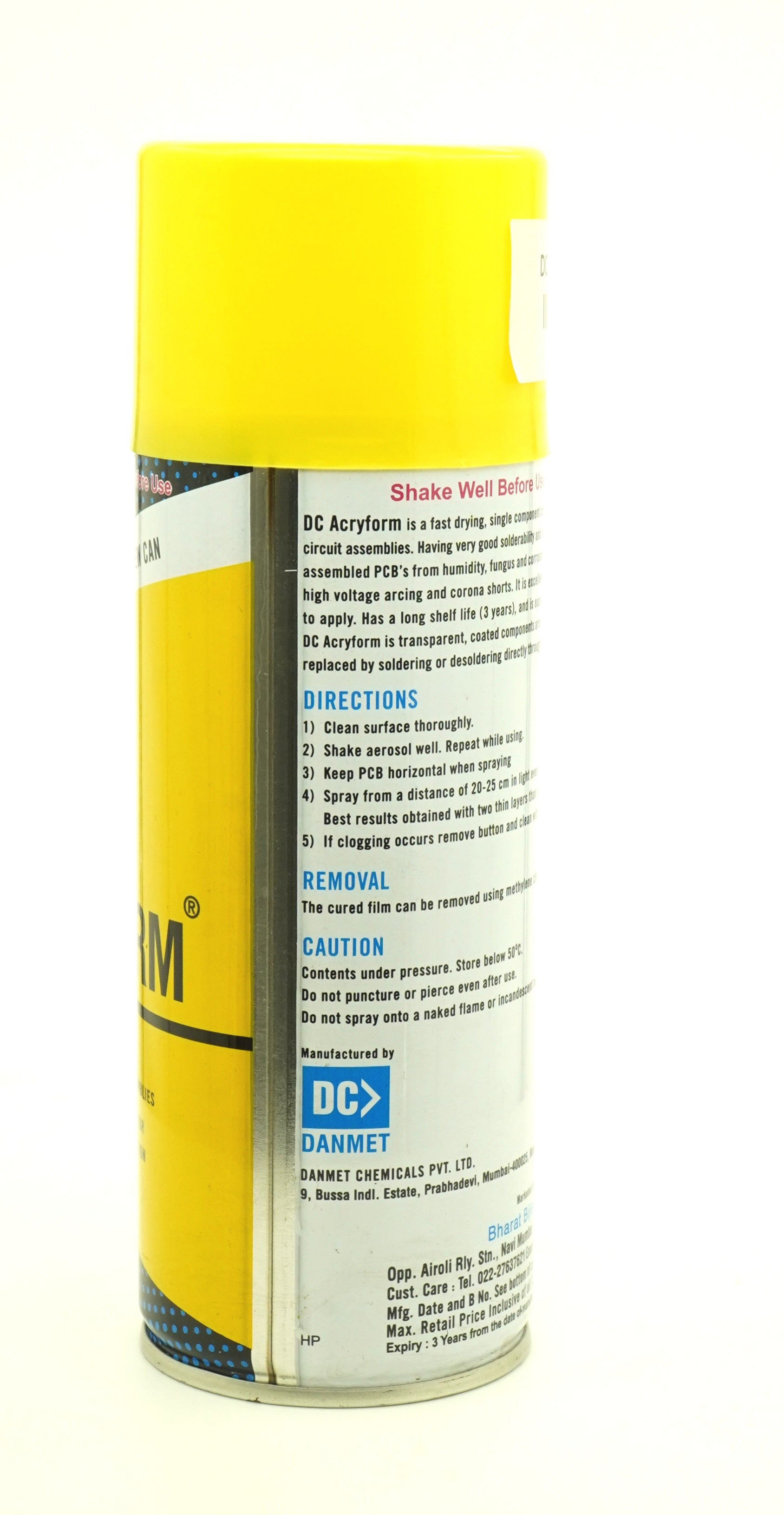 Bharat Bijlee DC Acryform Conformal Coating for PCB - 400 ml