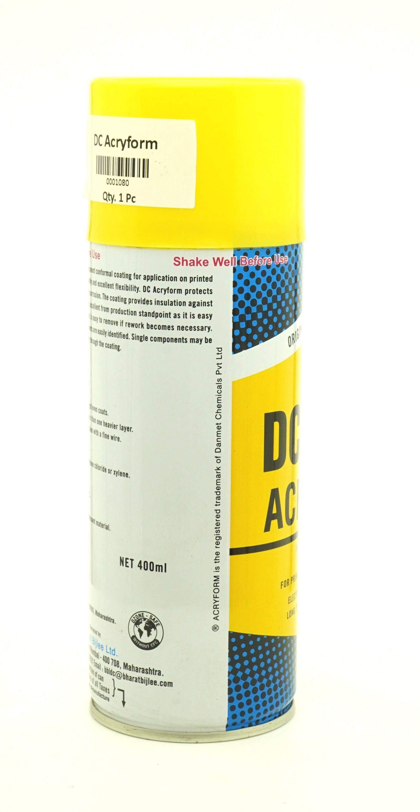 Bharat Bijlee DC Acryform Conformal Coating for PCB - 400 ml