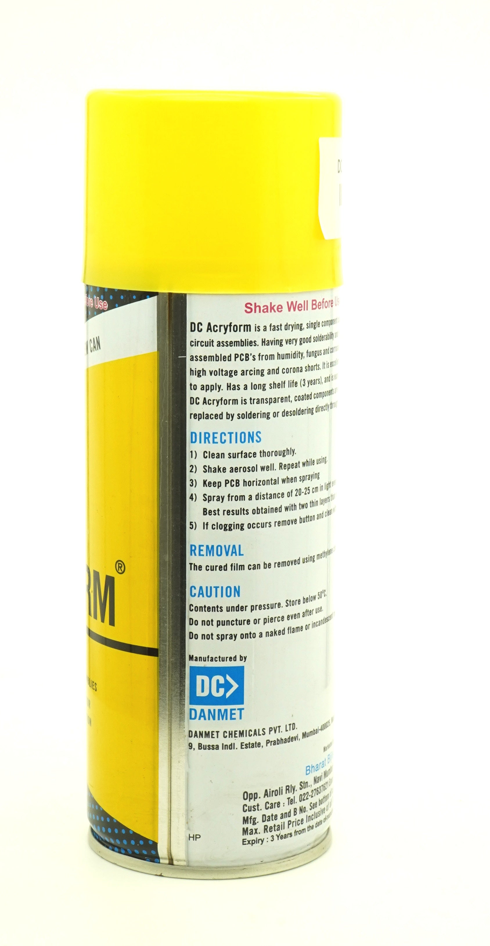 Bharat Bijlee DC Acryform Conformal Coating for PCB - 400 ml