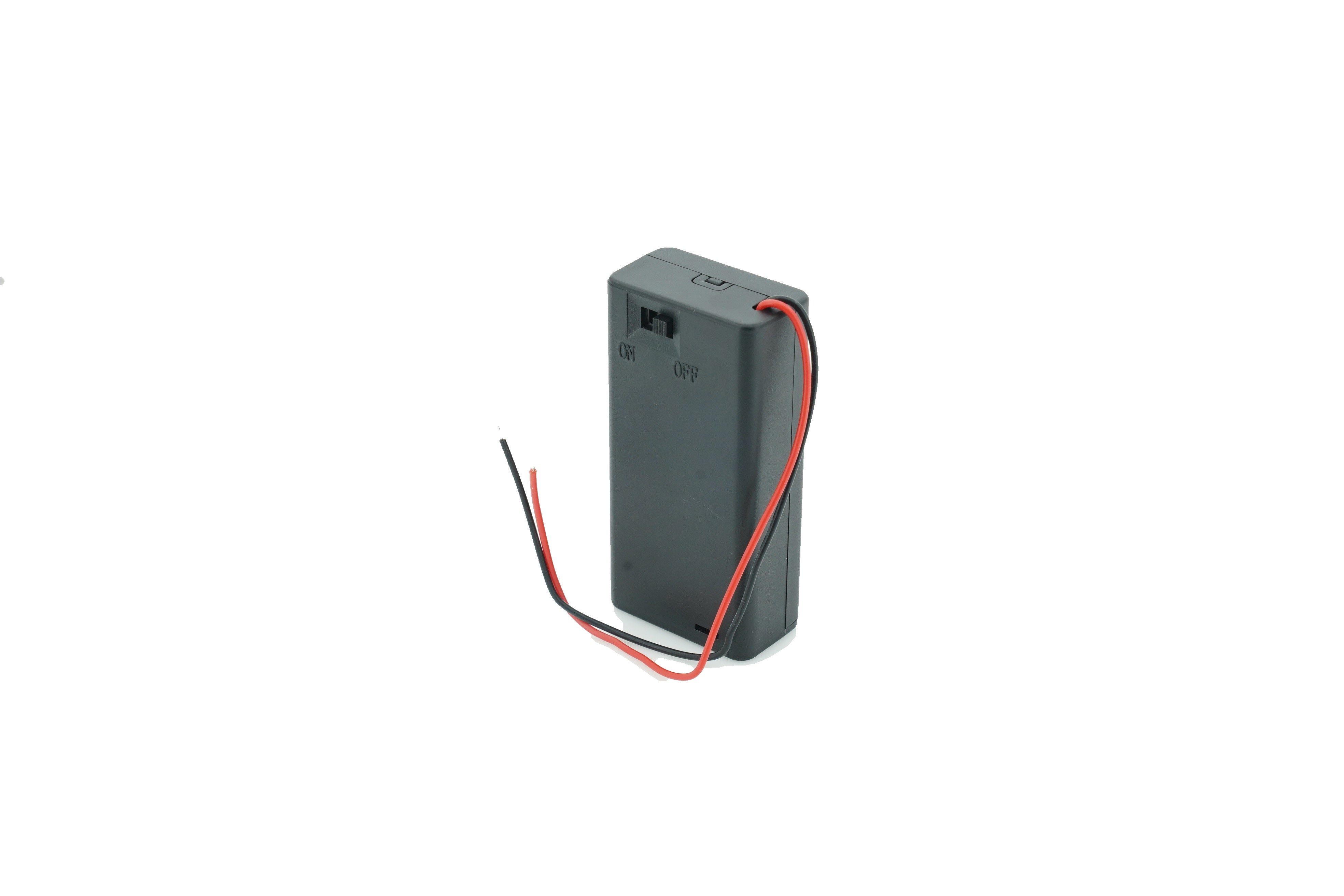 2 x 1.5V AA Battery Case Connector with Cover