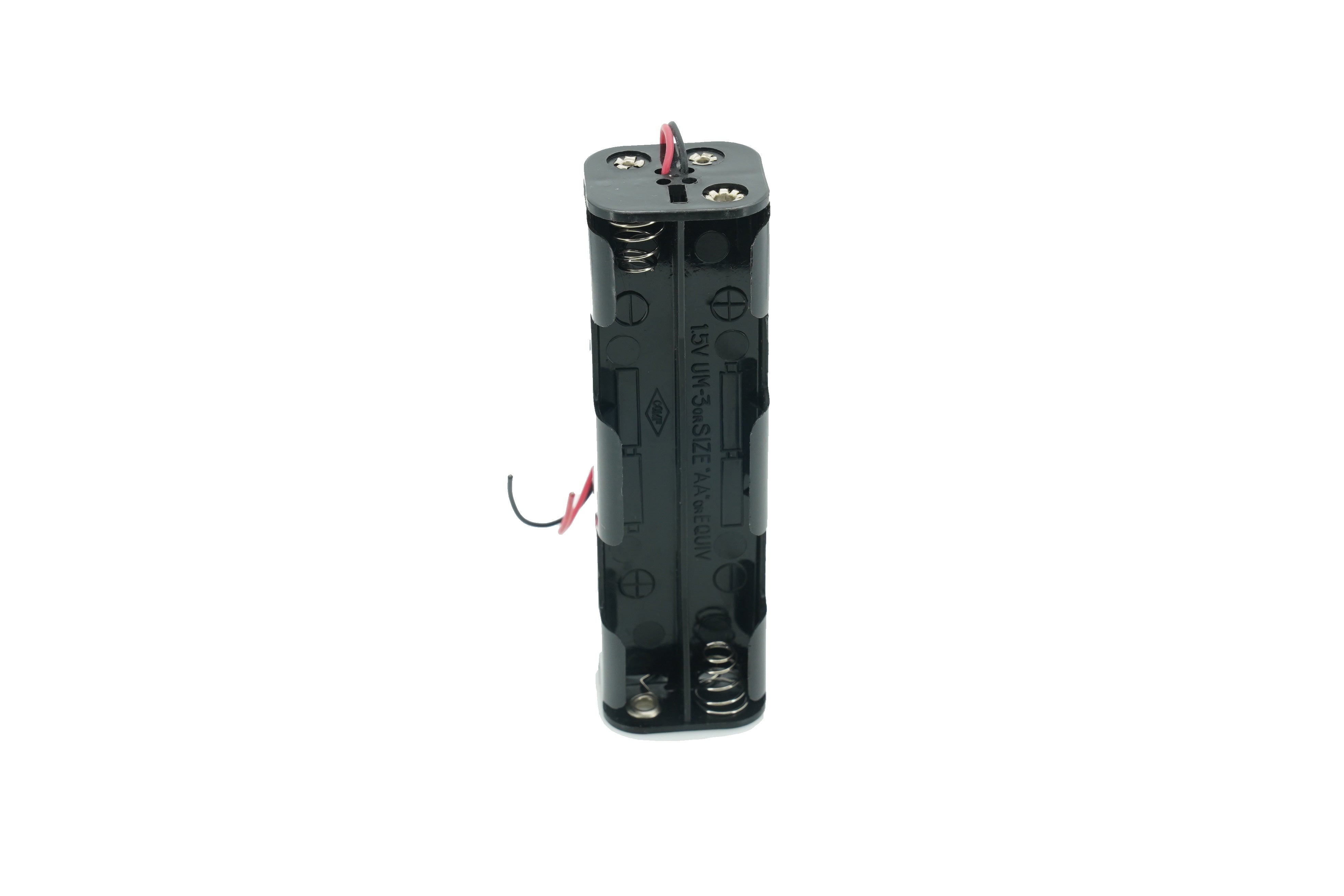 8 x 1.5V AA Battery Strip Case Connector - Long Front-Back