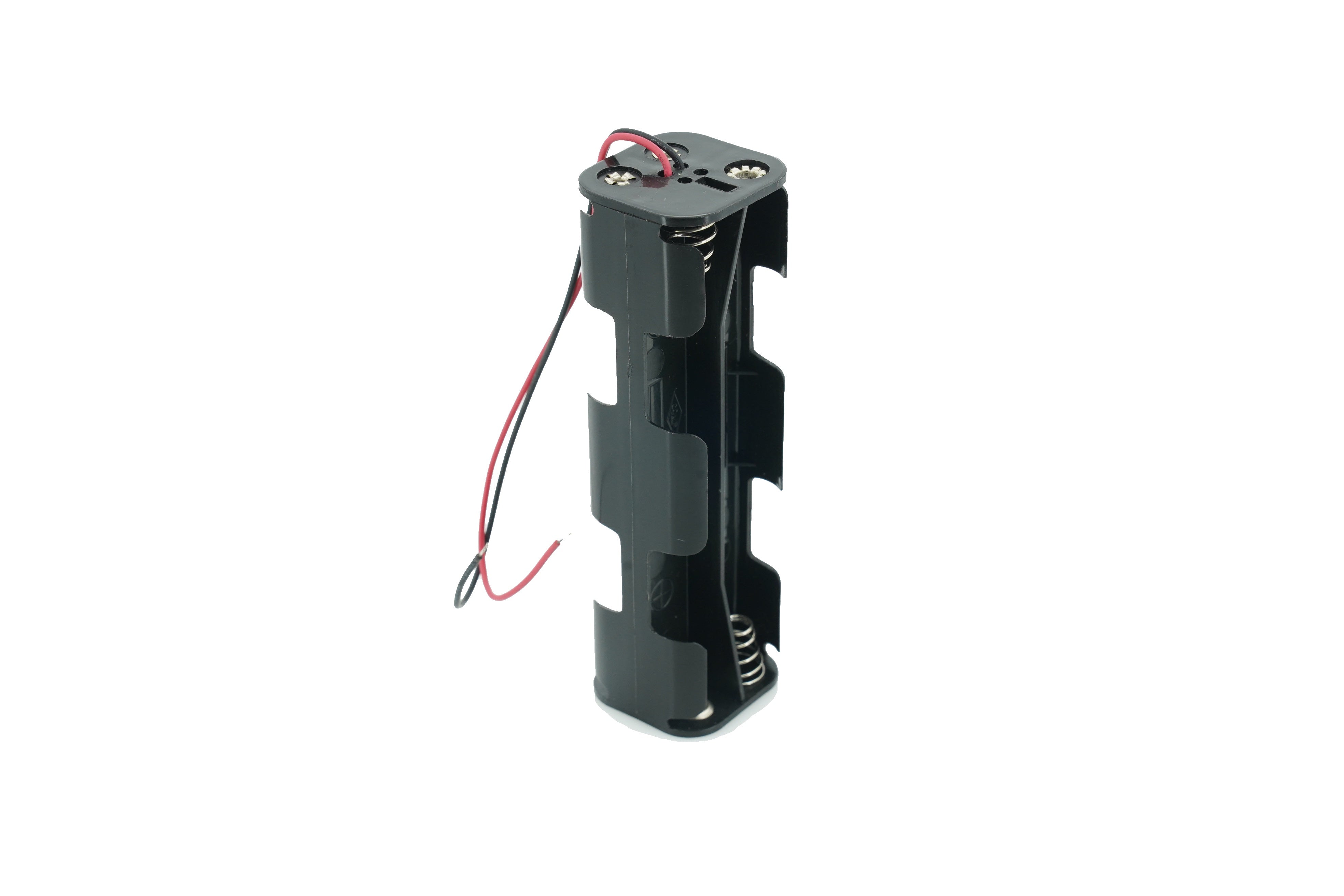 8 x 1.5V AA Battery Strip Case Connector - Long Front-Back