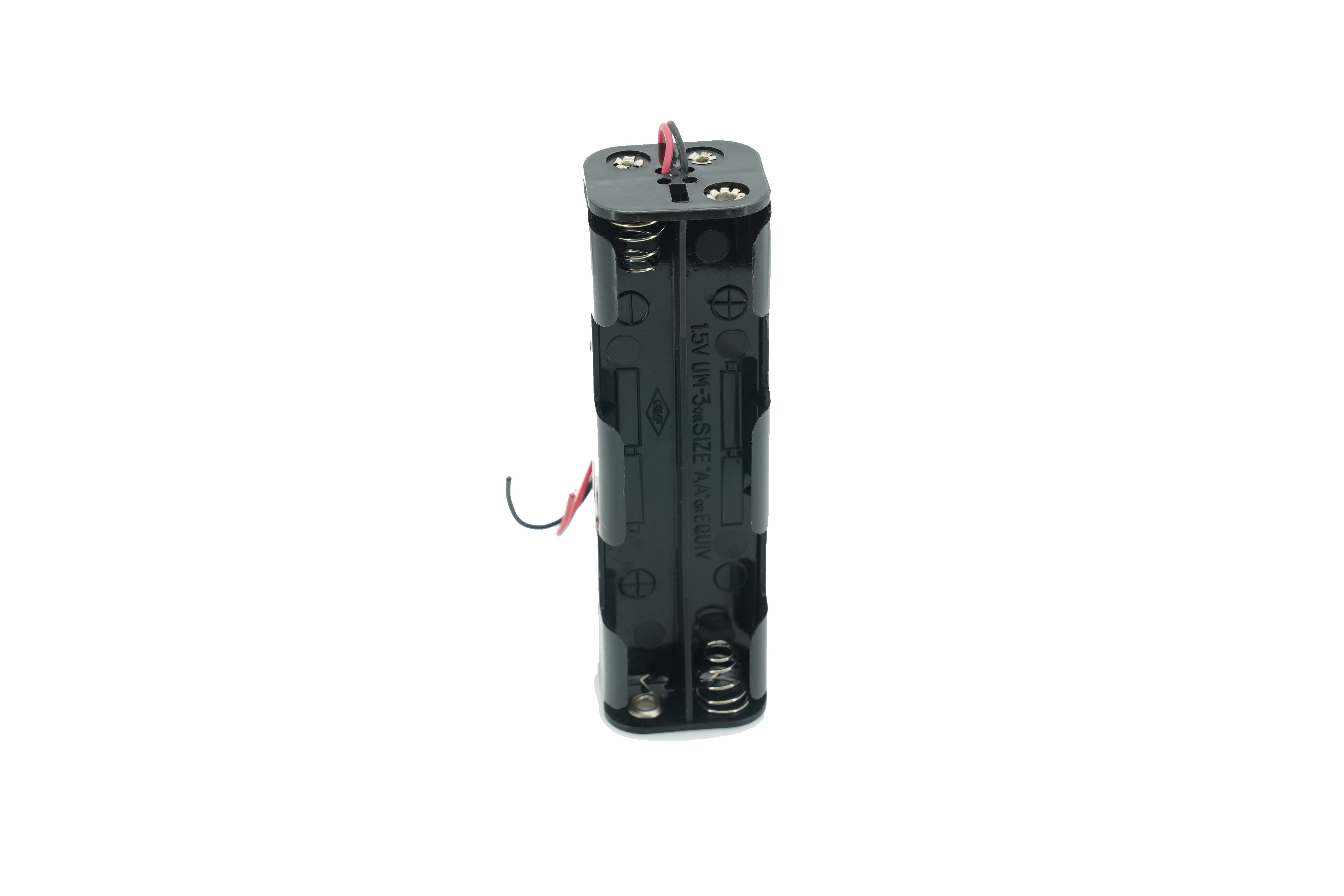 8 x 1.5V AA Battery Strip Case Connector - Long Front-Back