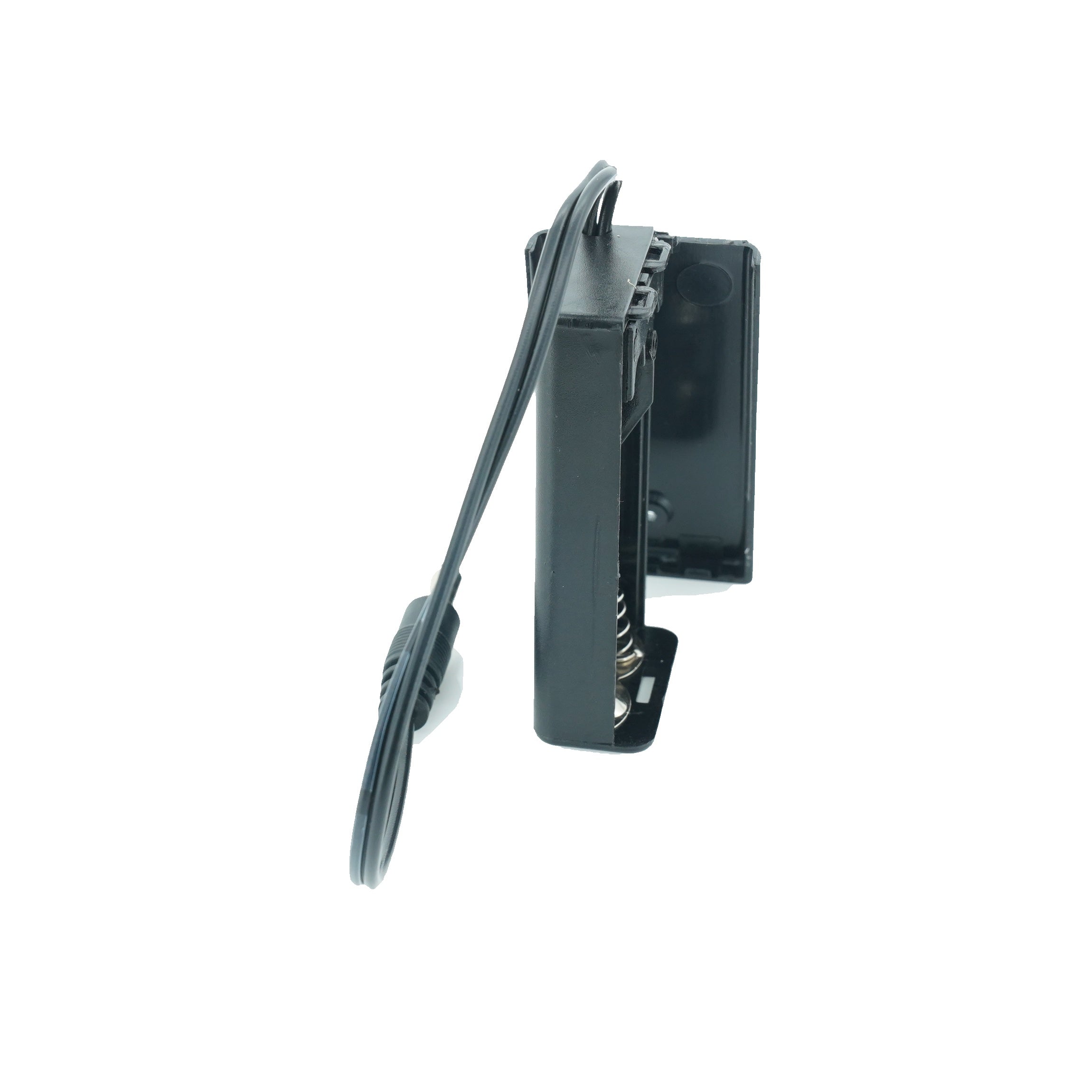 2 x 1.5V AA Battery Case Connector with Cover + DC Pin