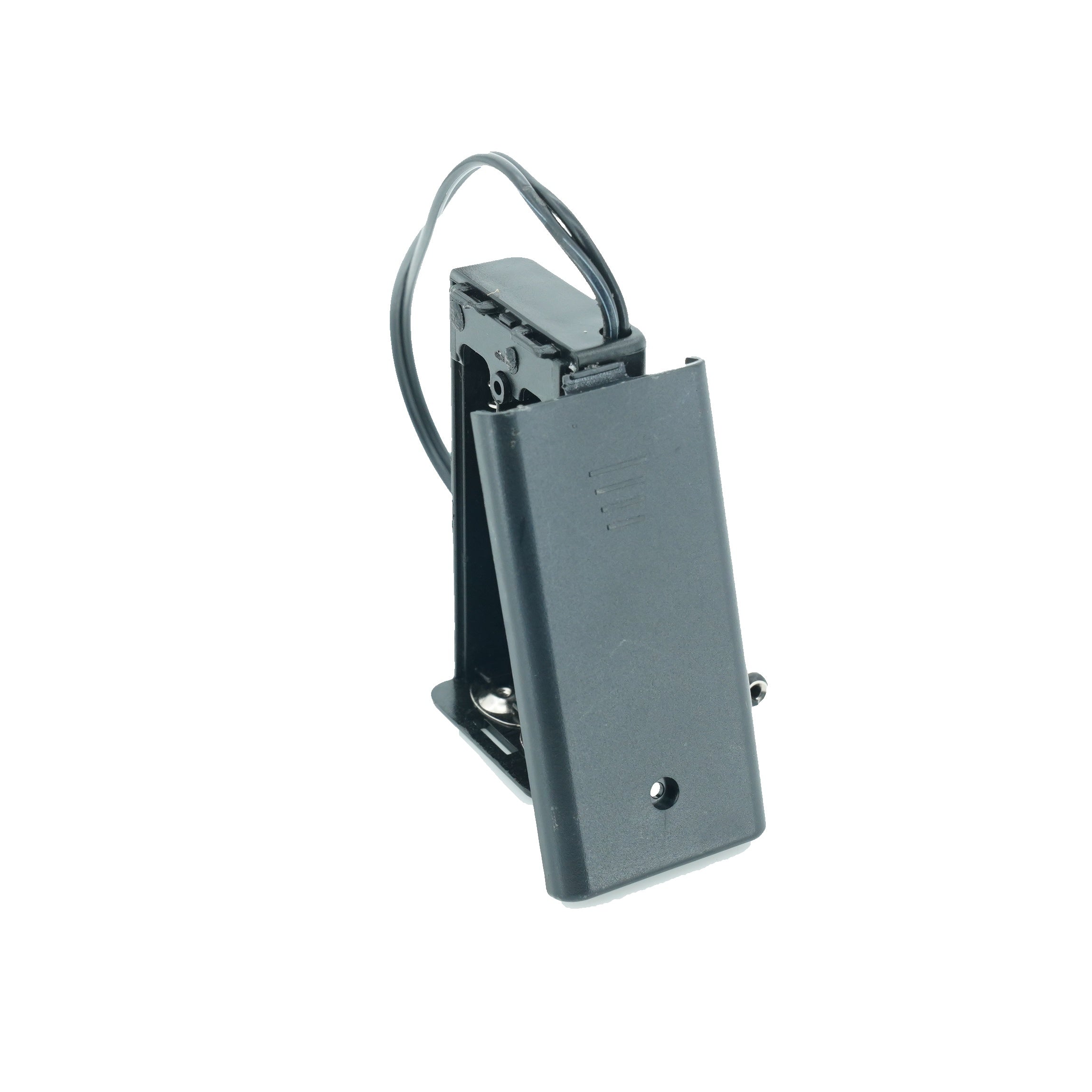 2 x 1.5V AA Battery Case Connector with Cover + DC Pin