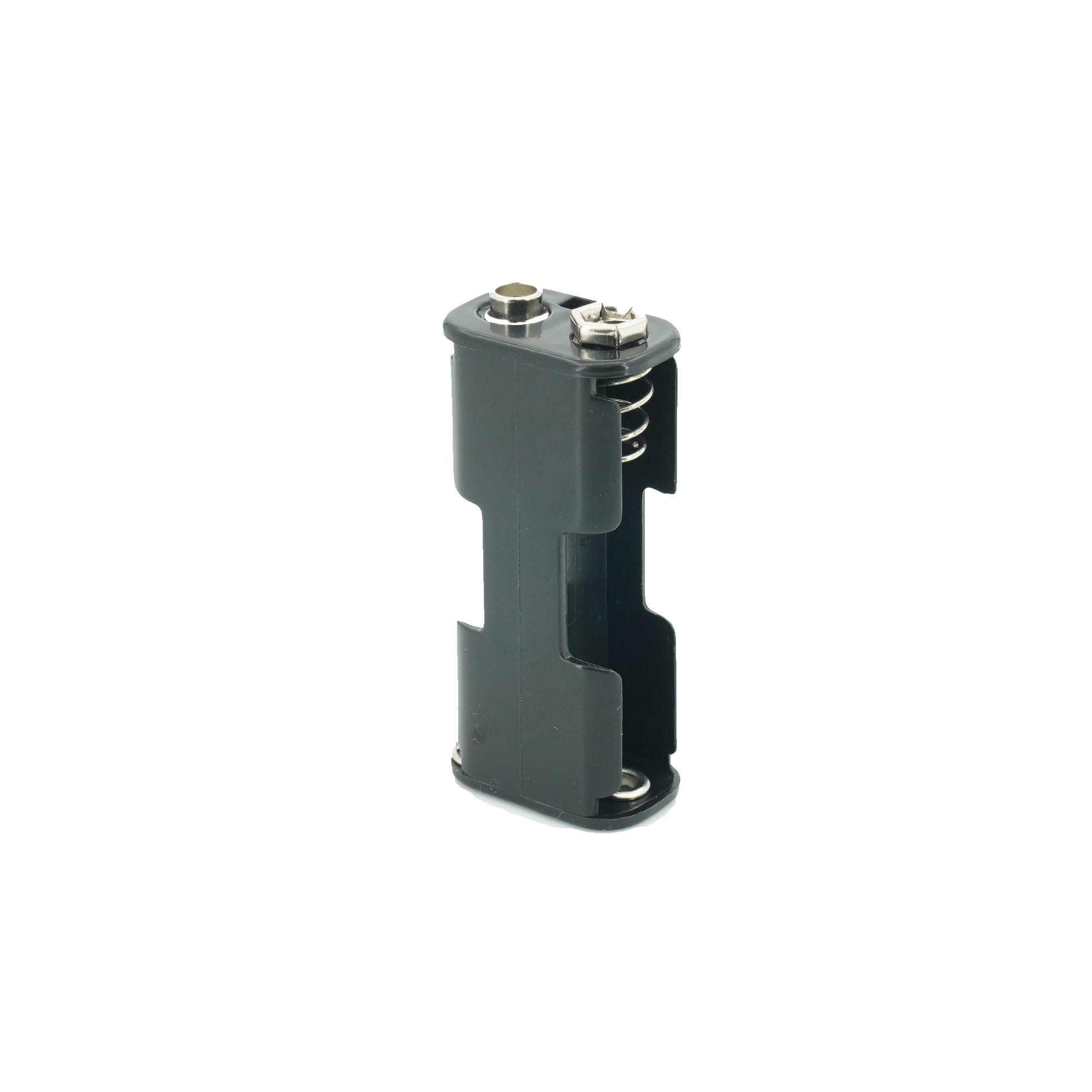 2 x 1.5V AA Front/Back Battery Holder With Snap Connector