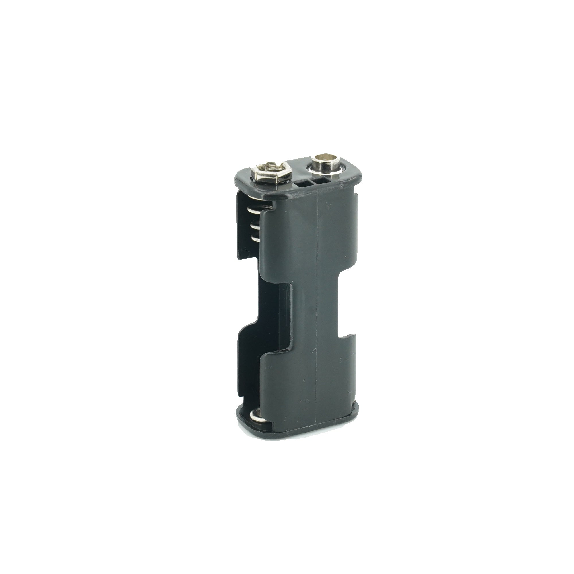 2 x 1.5V AA Front/Back Battery Holder With Snap Connector