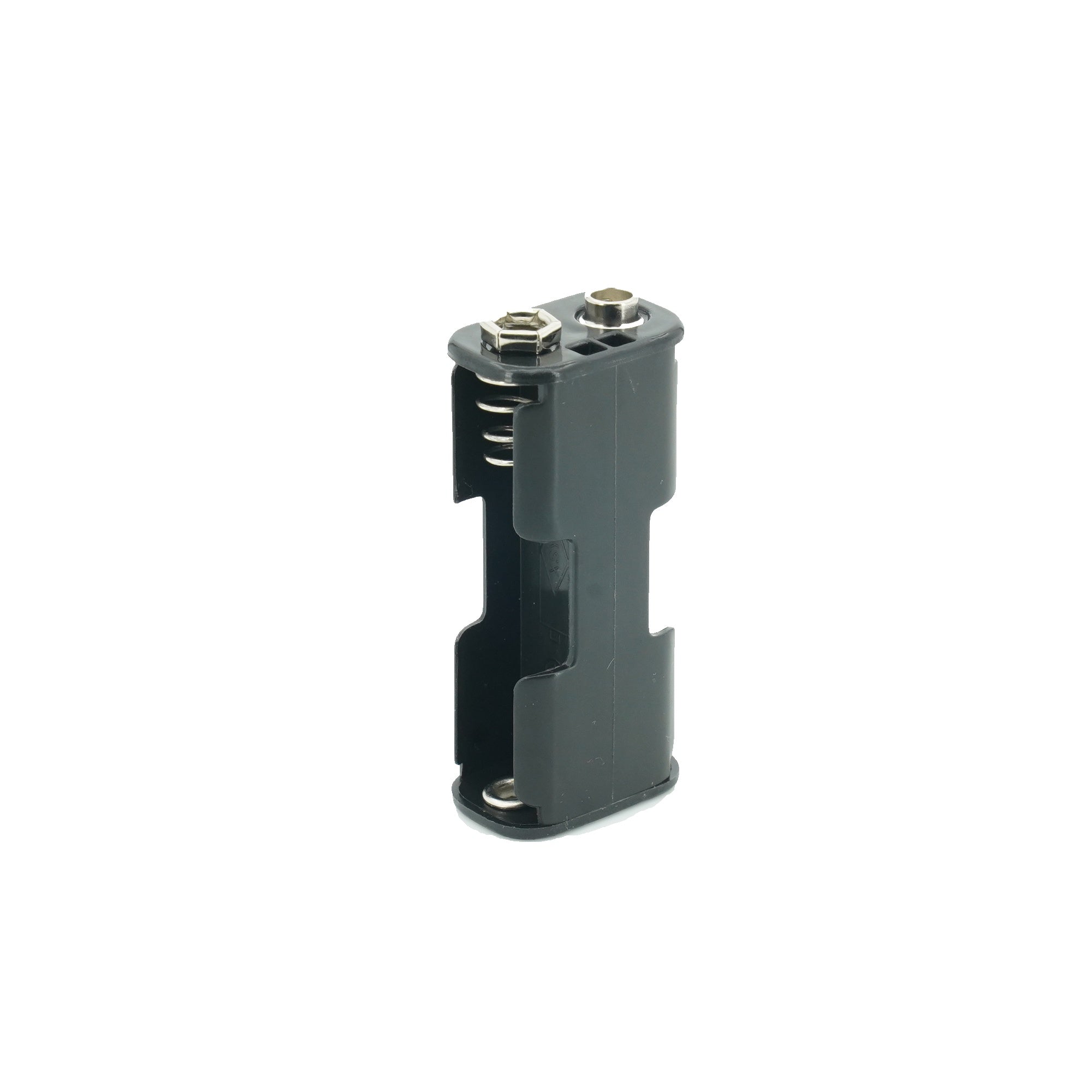 2 x 1.5V AA Front/Back Battery Holder With Snap Connector
