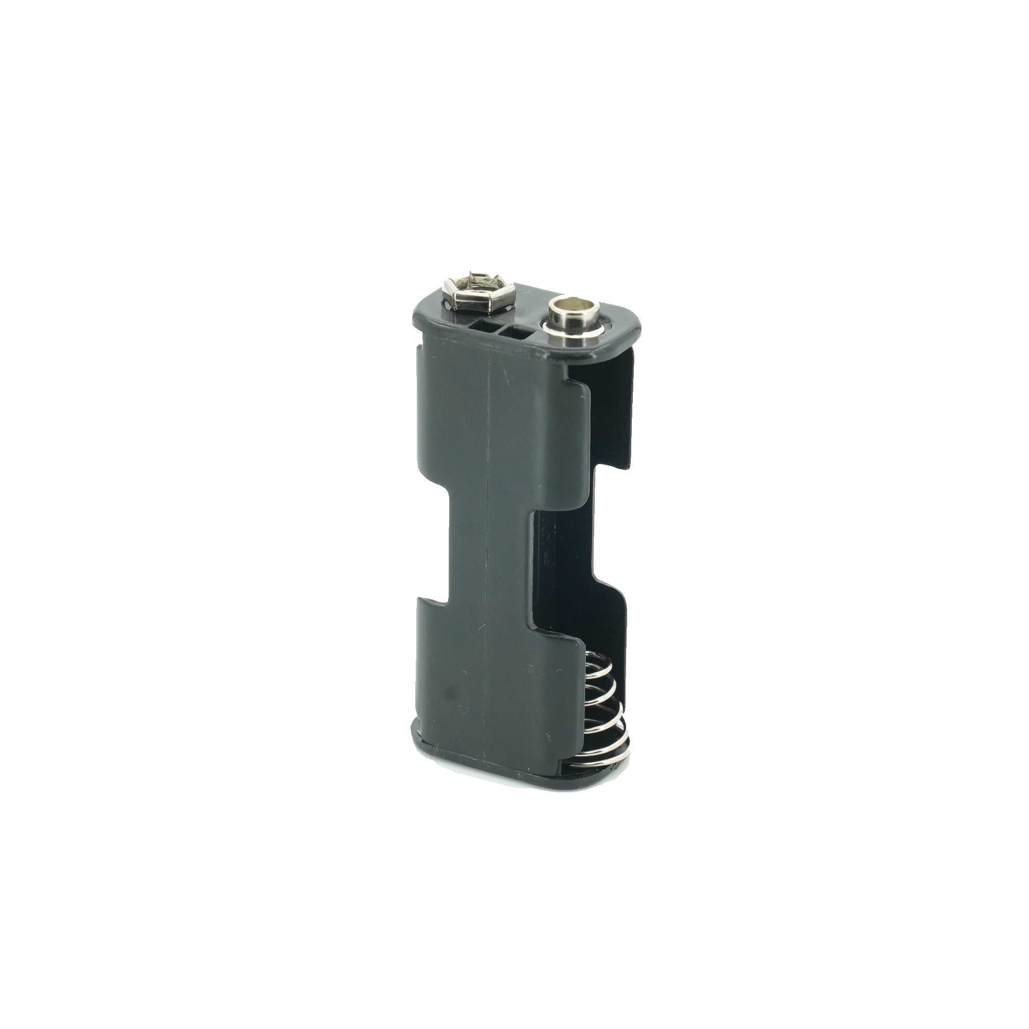 2 x 1.5V AA Front/Back Battery Holder With Snap Connector