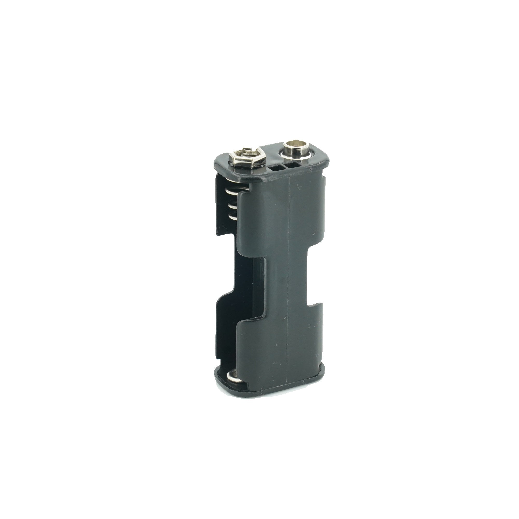 2 x 1.5V AA Front/Back Battery Holder With Snap Connector