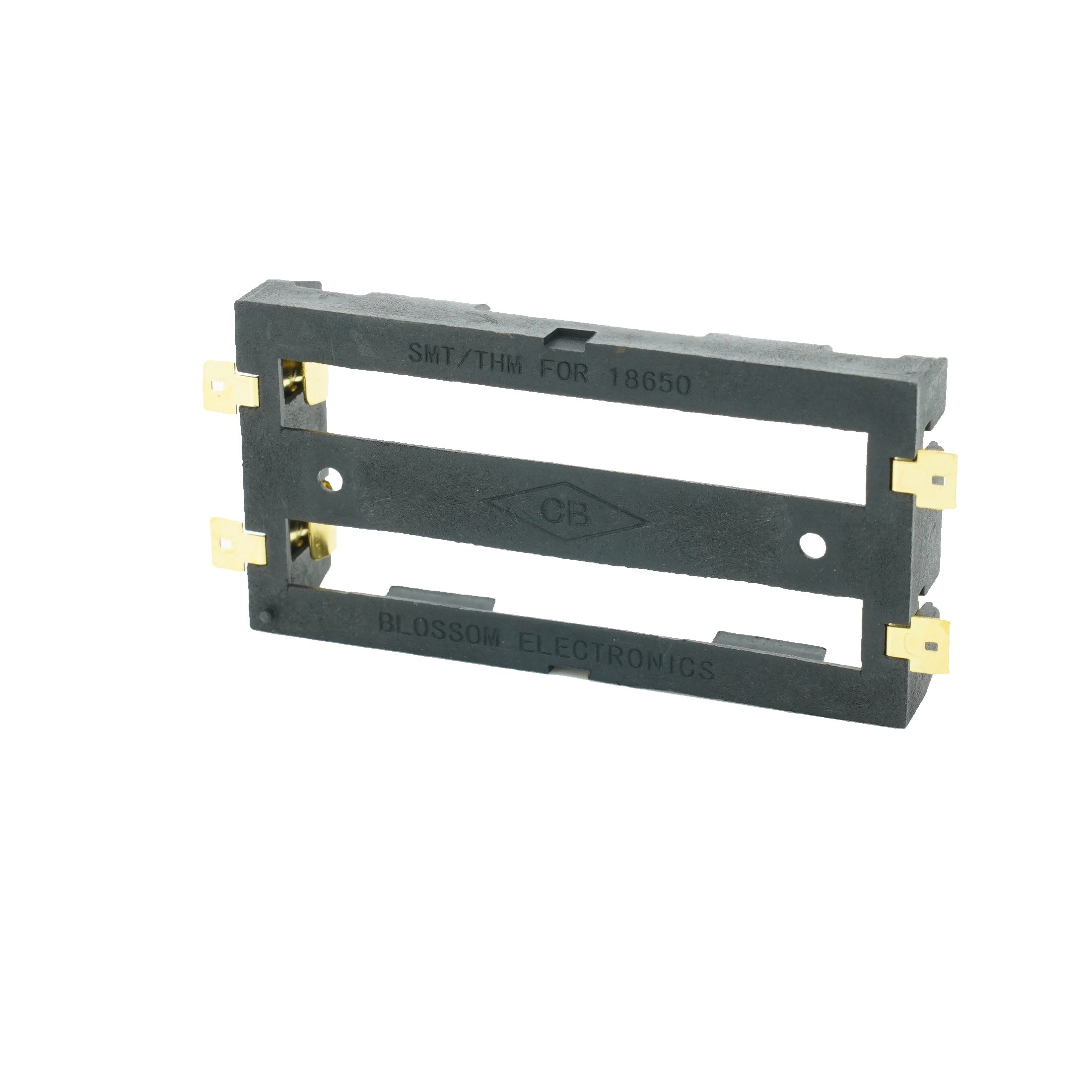 2 x 3.7V 18650 SMD/SMT Battery Holder