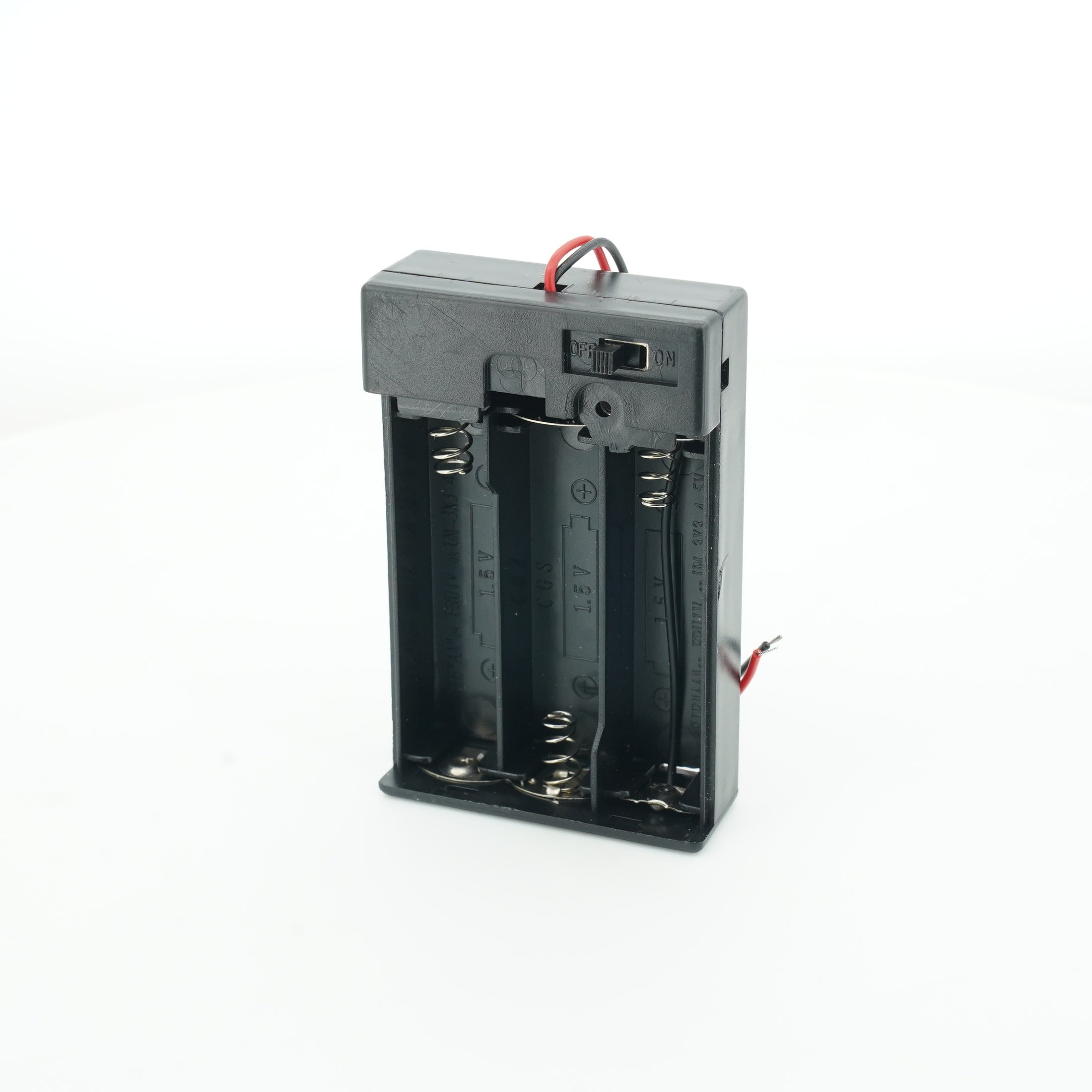 3 x 1.5V AA Battery Case Connector with Cover