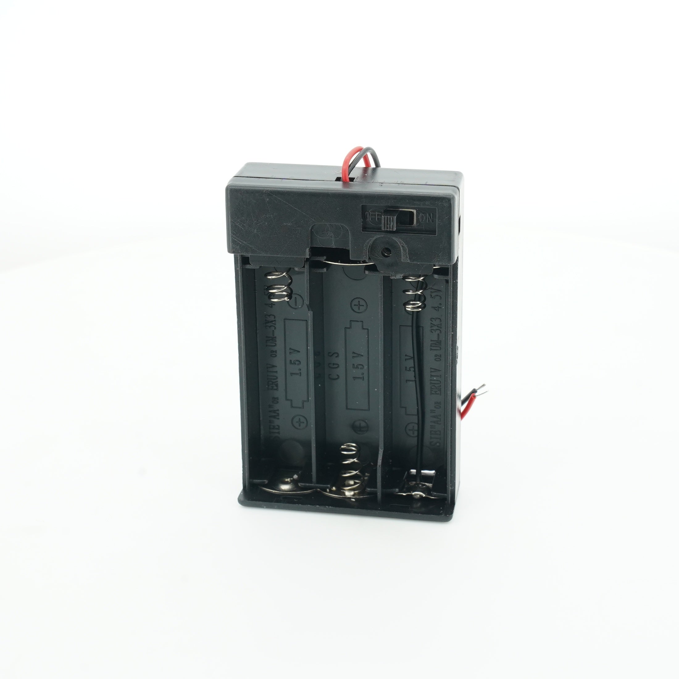3 x 1.5V AA Battery Case Connector with Cover