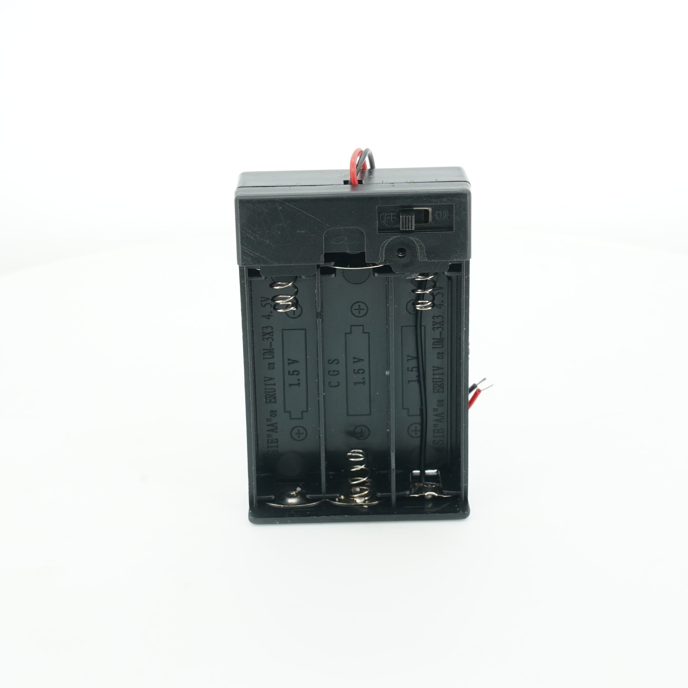 3 x 1.5V AA Battery Case Connector with Cover