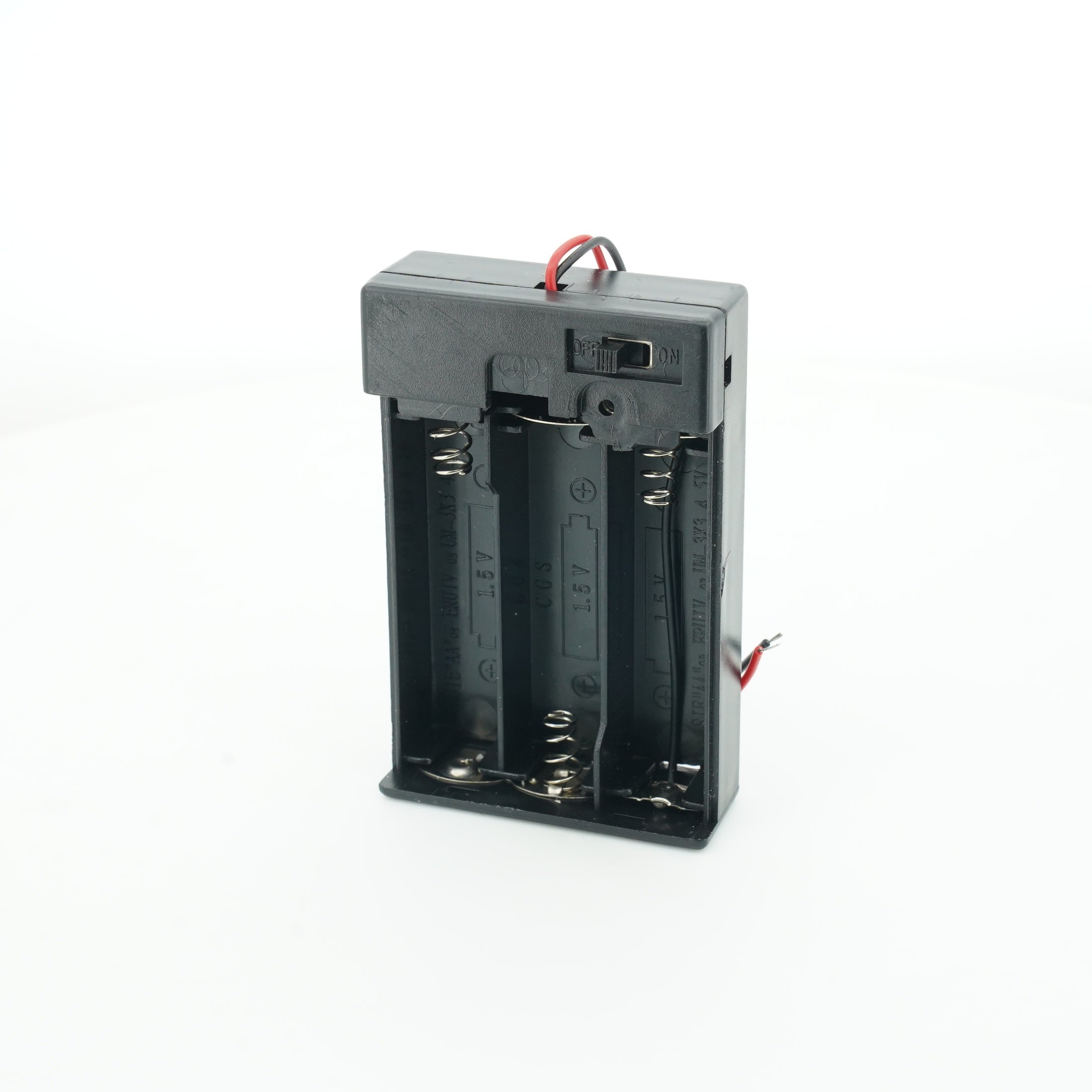 3 x 1.5V AA Battery Case Connector with Cover