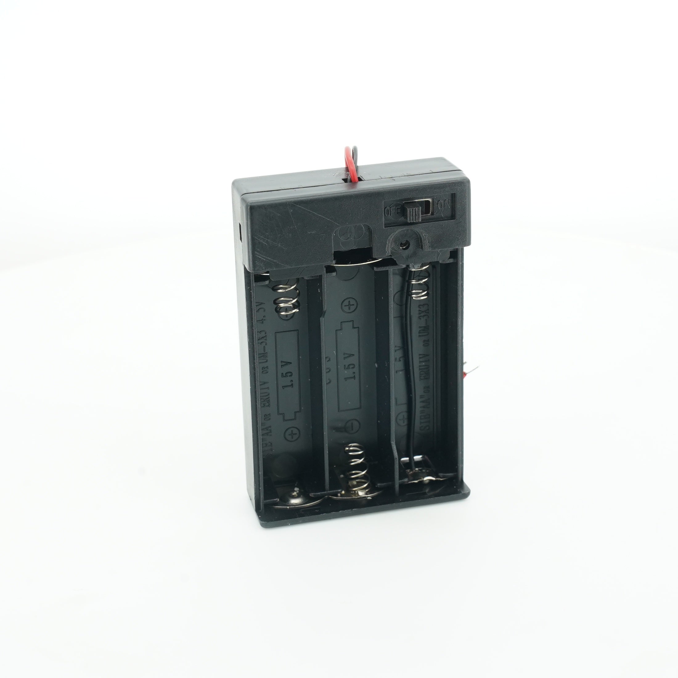 3 x 1.5V AA Battery Case Connector with Cover