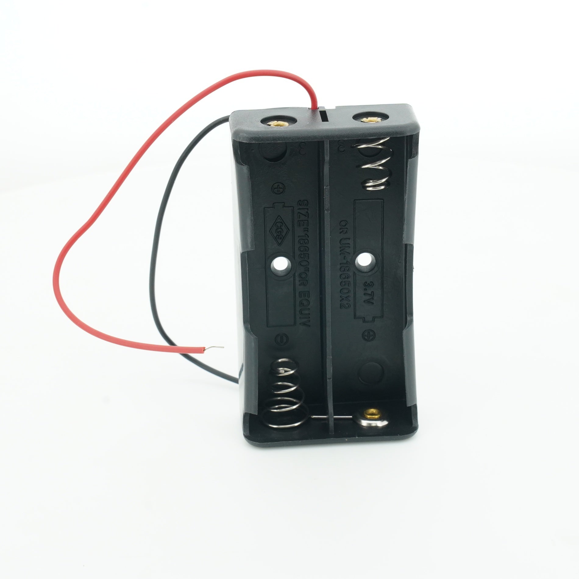 2 x 3.7V 18650 Battery Holder