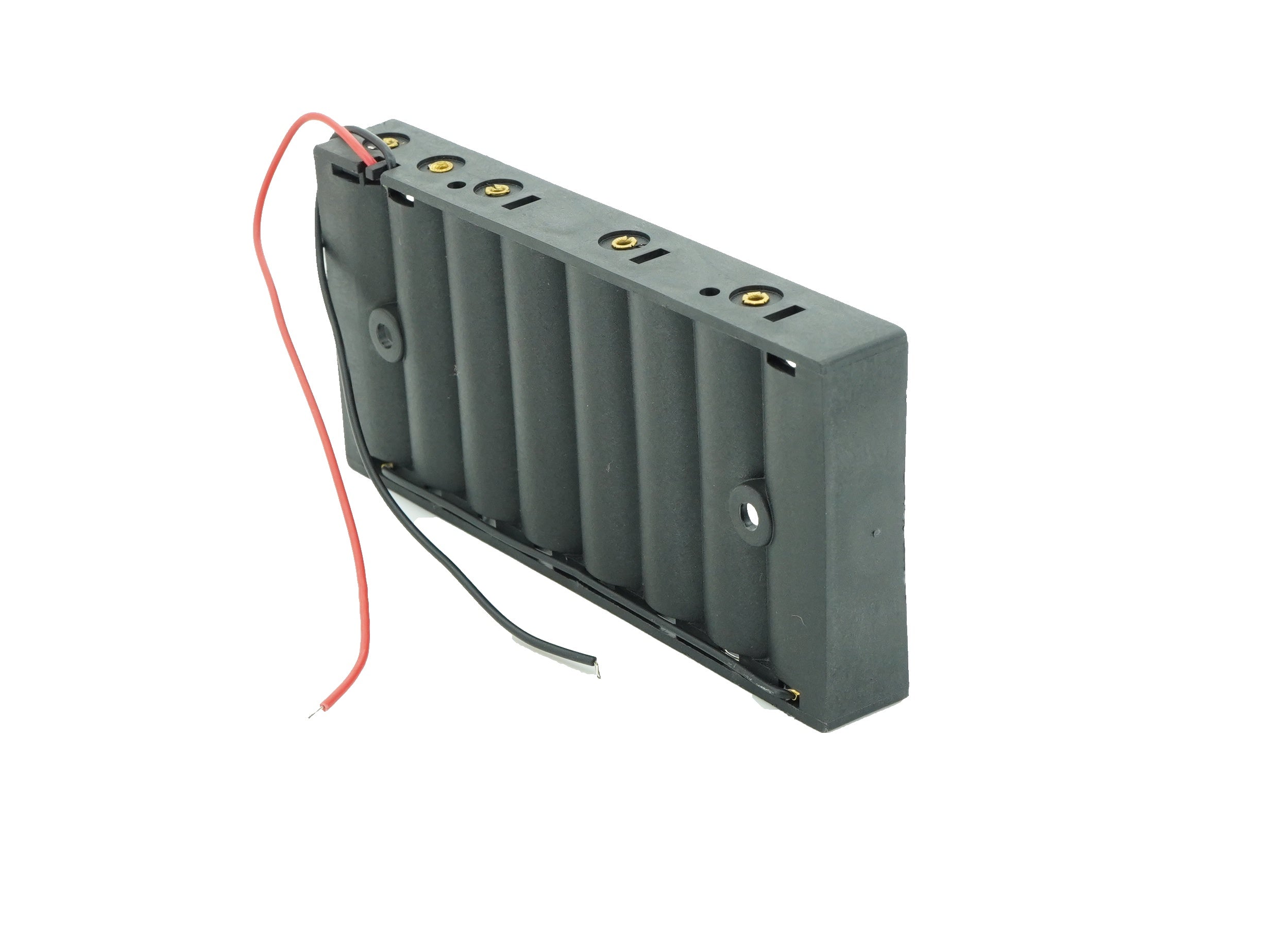 8 x 1.5V AA Flat Battery Case Connector