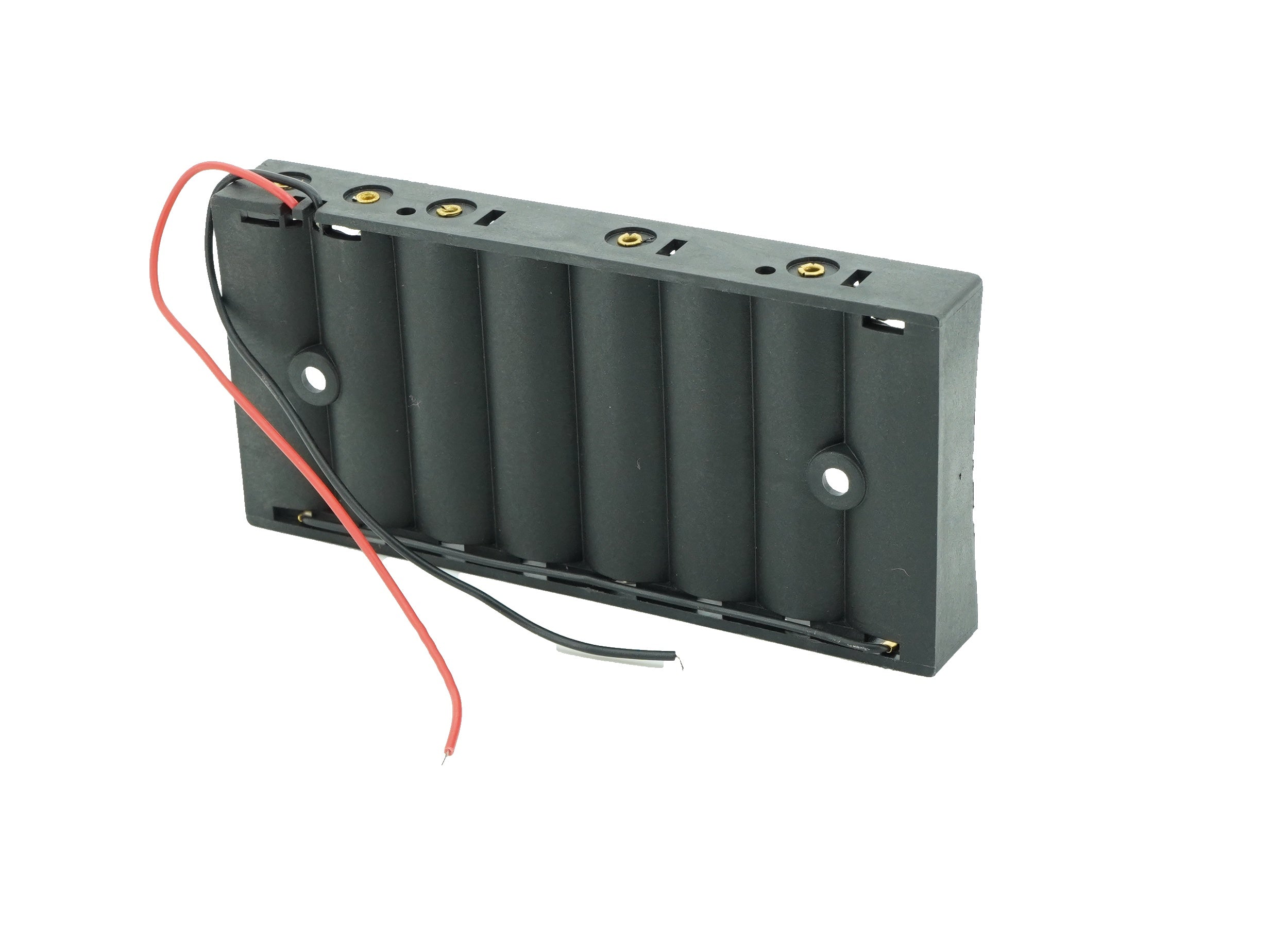 8 x 1.5V AA Flat Battery Case Connector