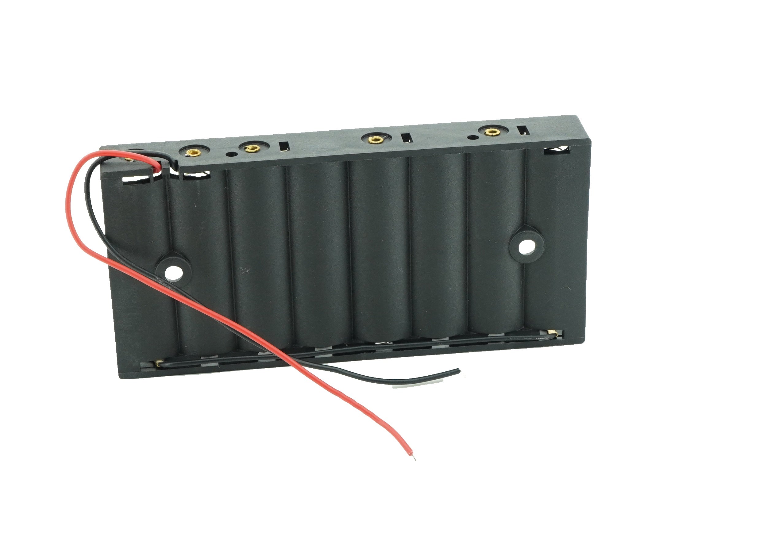 8 x 1.5V AA Flat Battery Case Connector