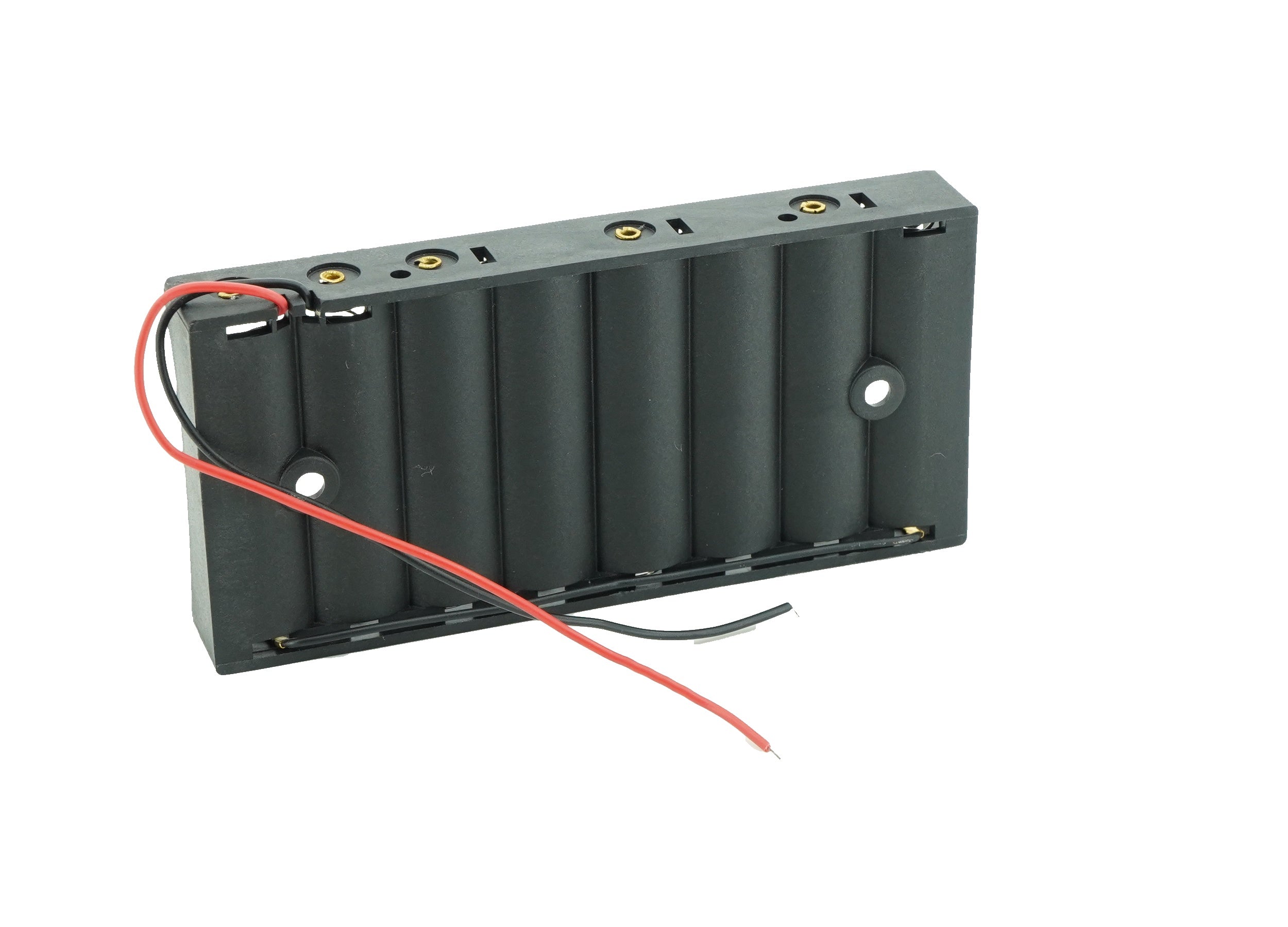8 x 1.5V AA Flat Battery Case Connector