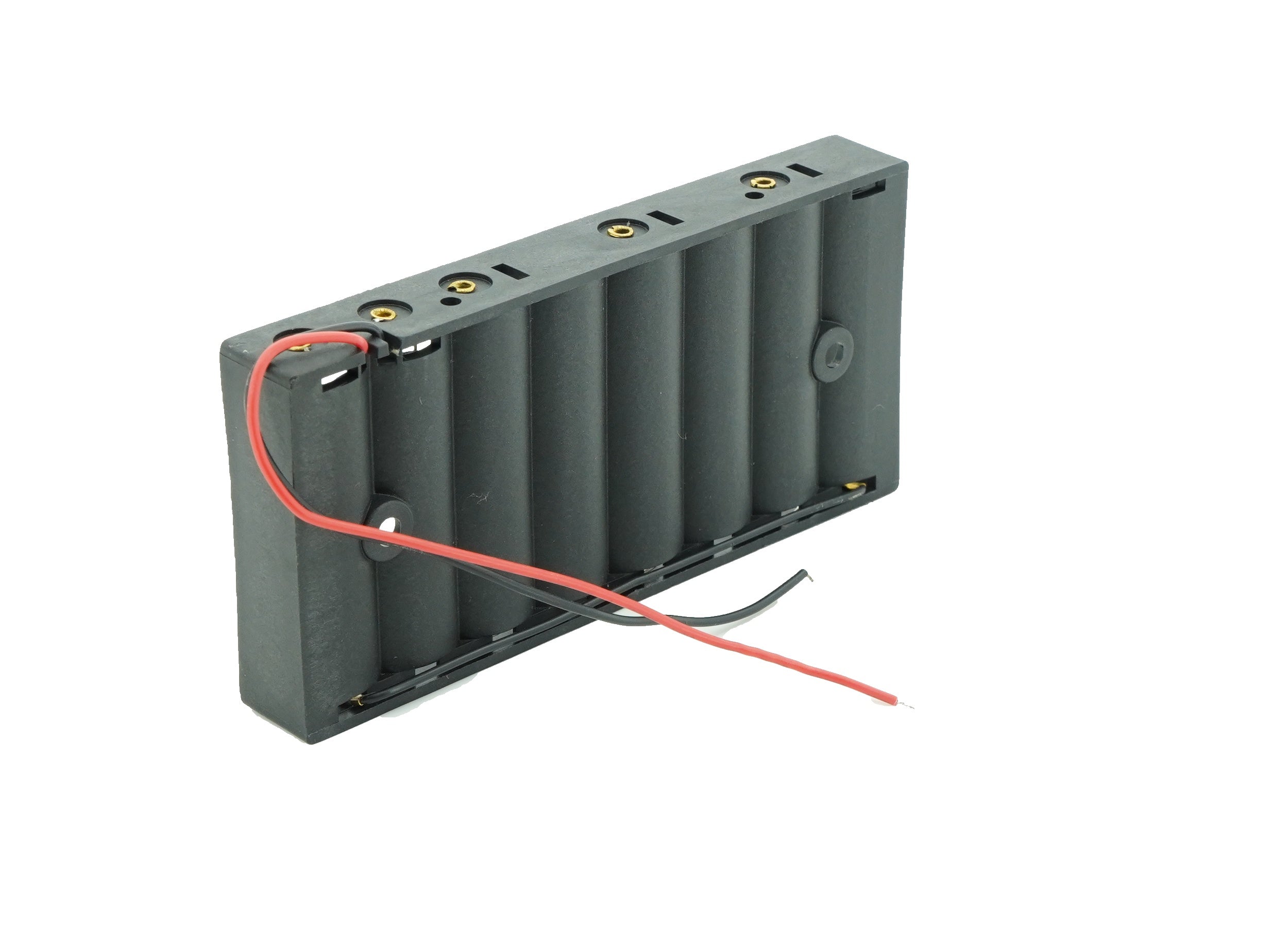 8 x 1.5V AA Flat Battery Case Connector
