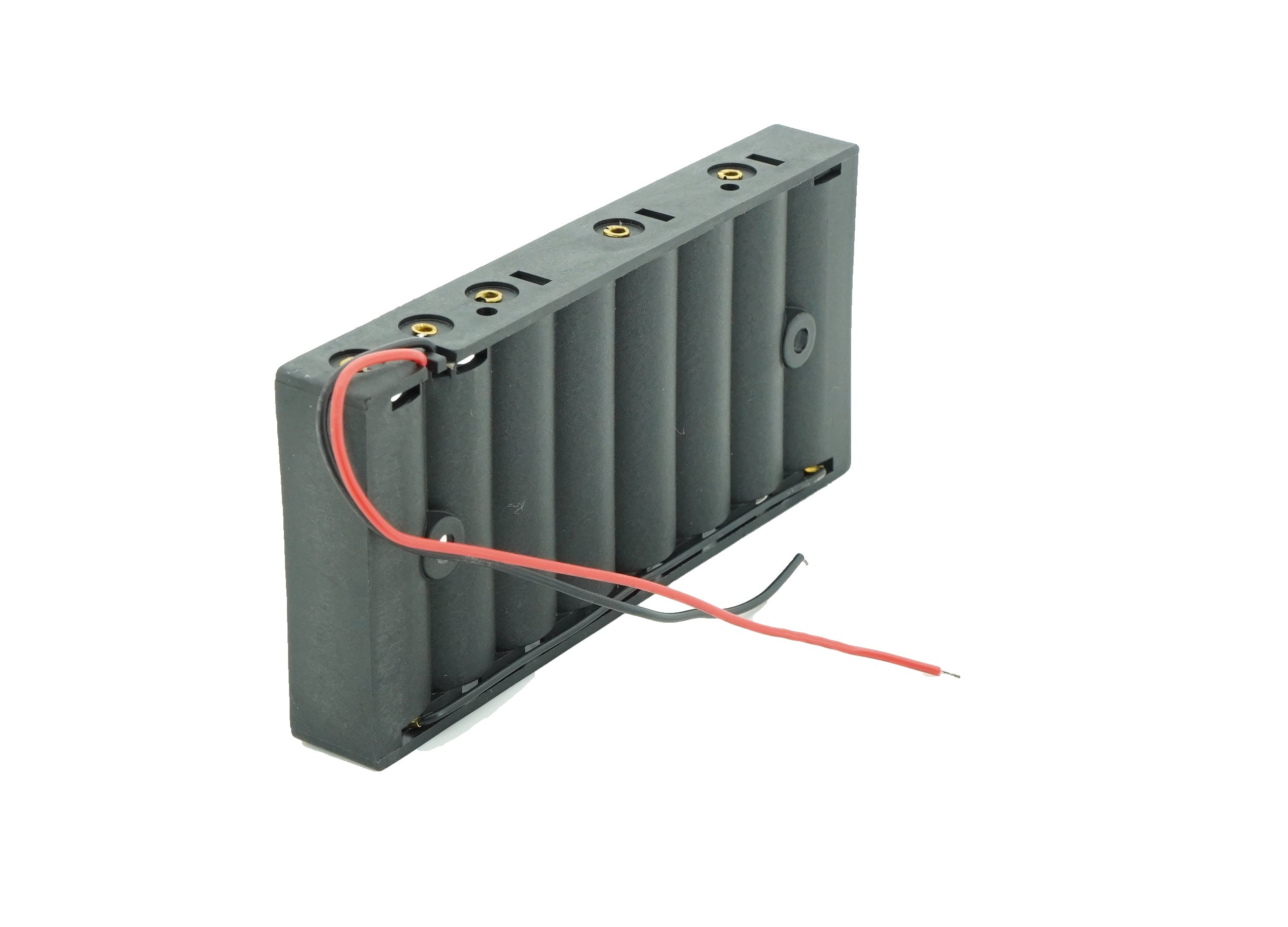 8 x 1.5V AA Flat Battery Case Connector