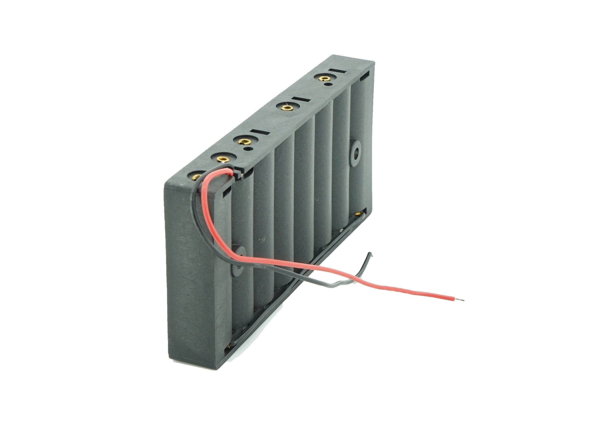 8 x 1.5V AA Flat Battery Case Connector