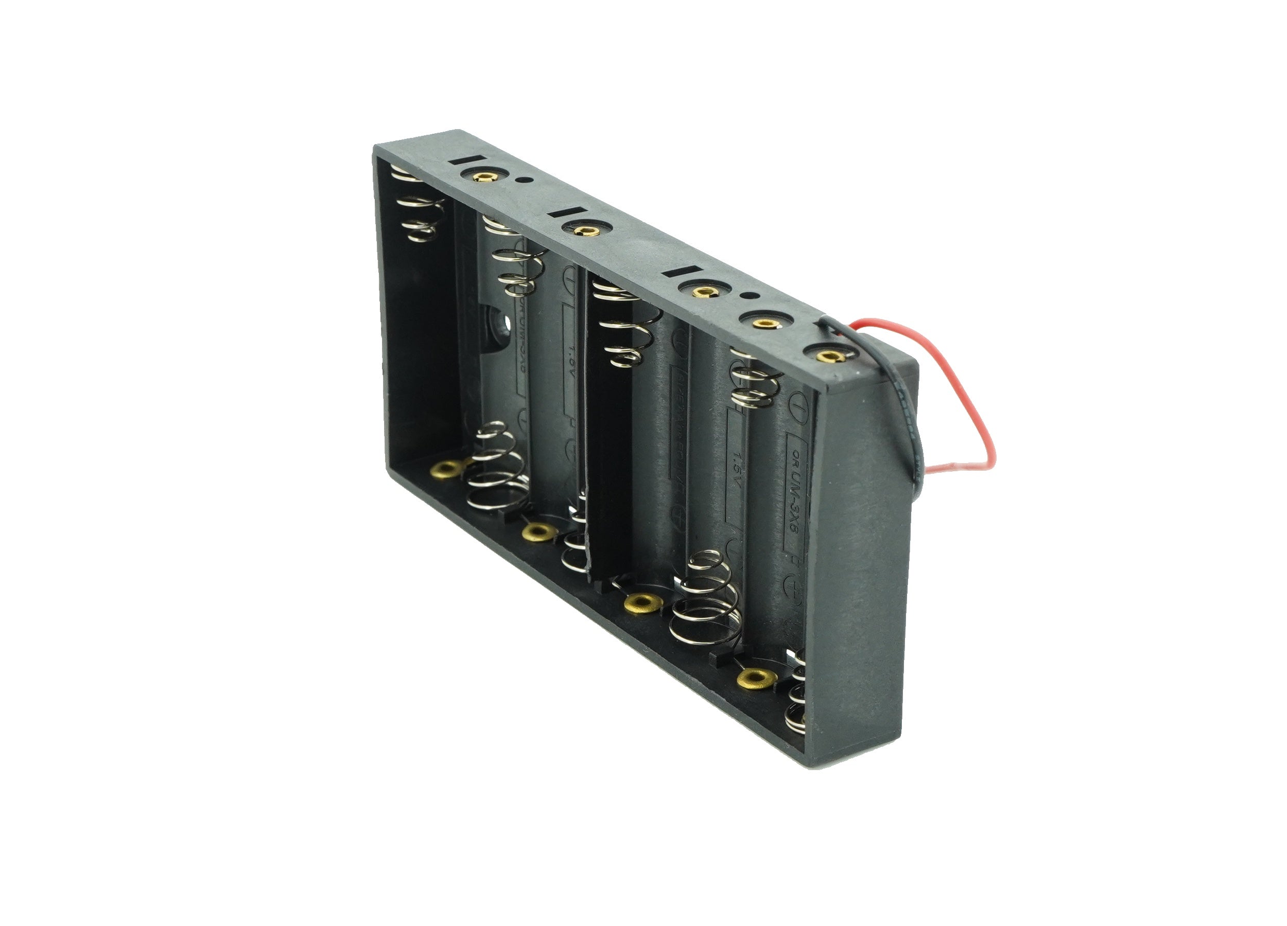 8 x 1.5V AA Flat Battery Case Connector