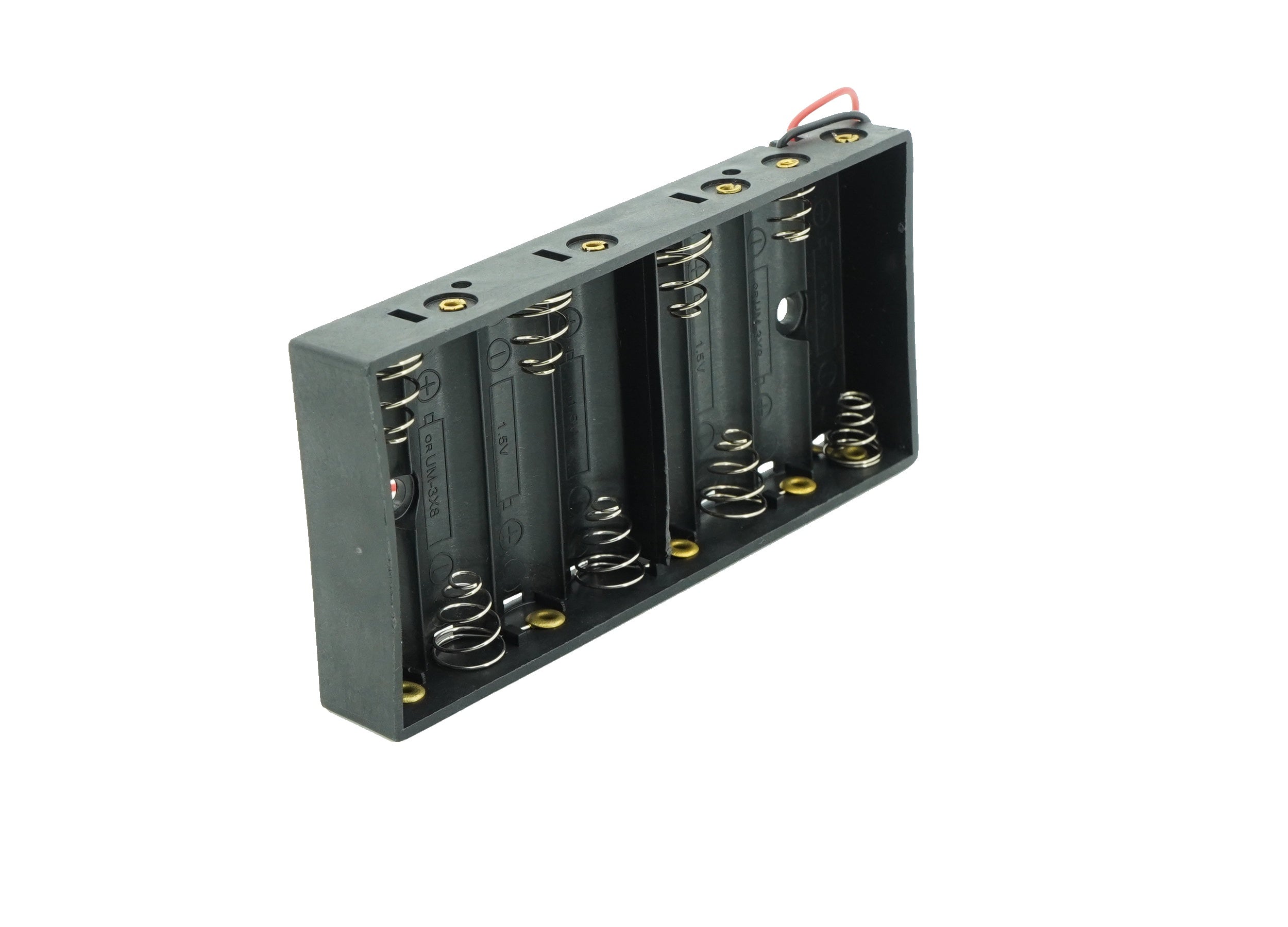 8 x 1.5V AA Flat Battery Case Connector