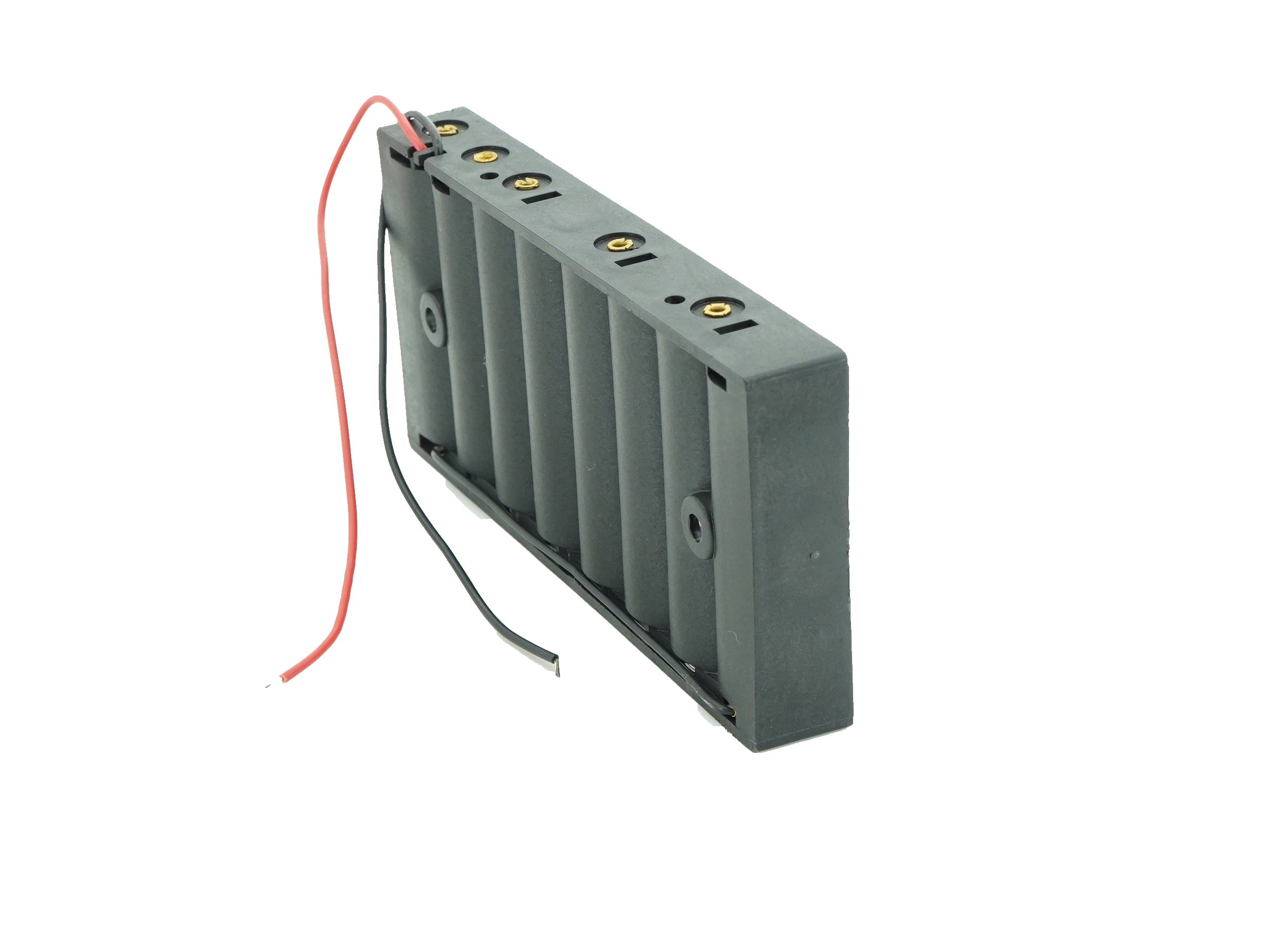 8 x 1.5V AA Flat Battery Case Connector