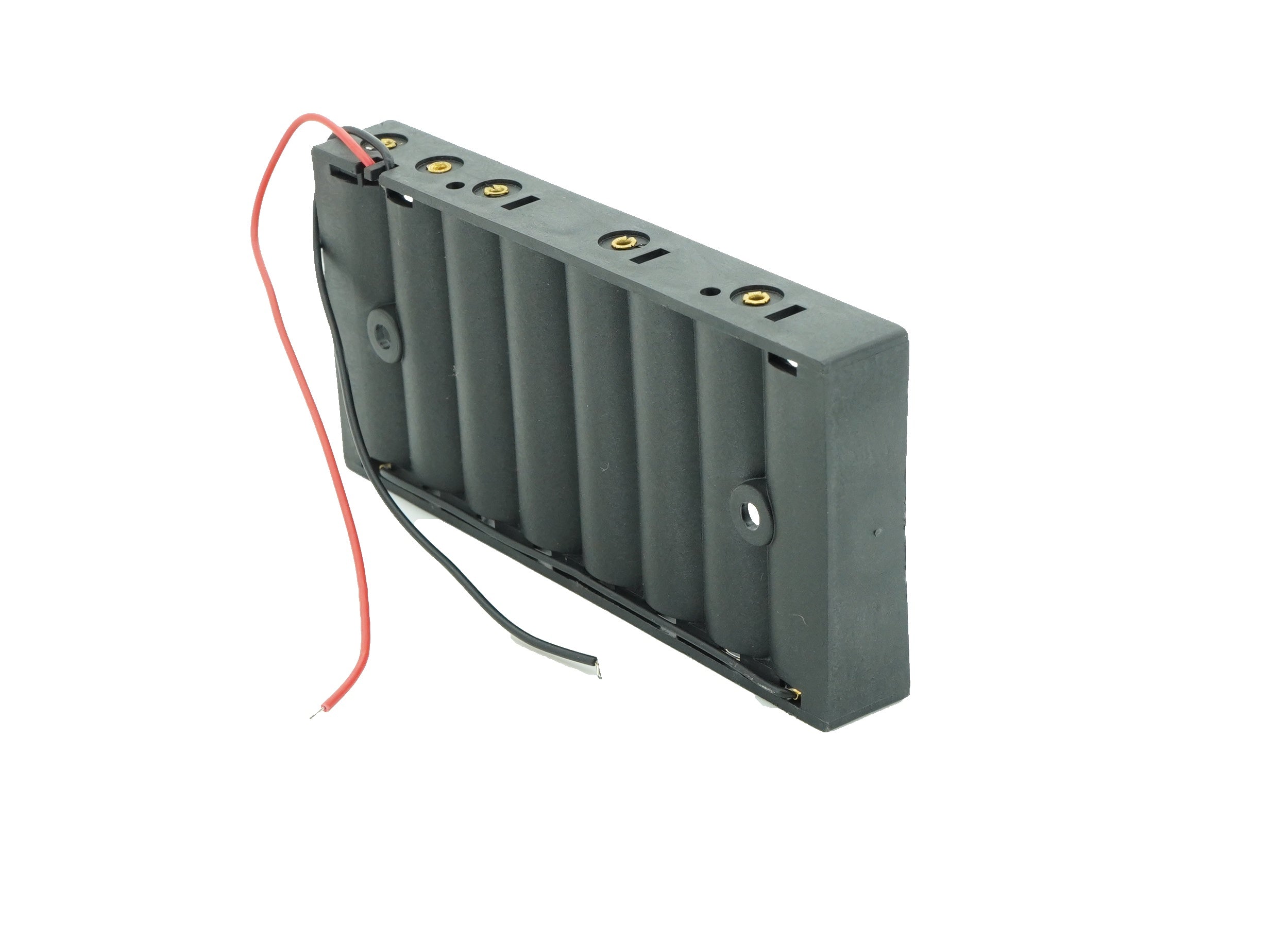 8 x 1.5V AA Flat Battery Case Connector