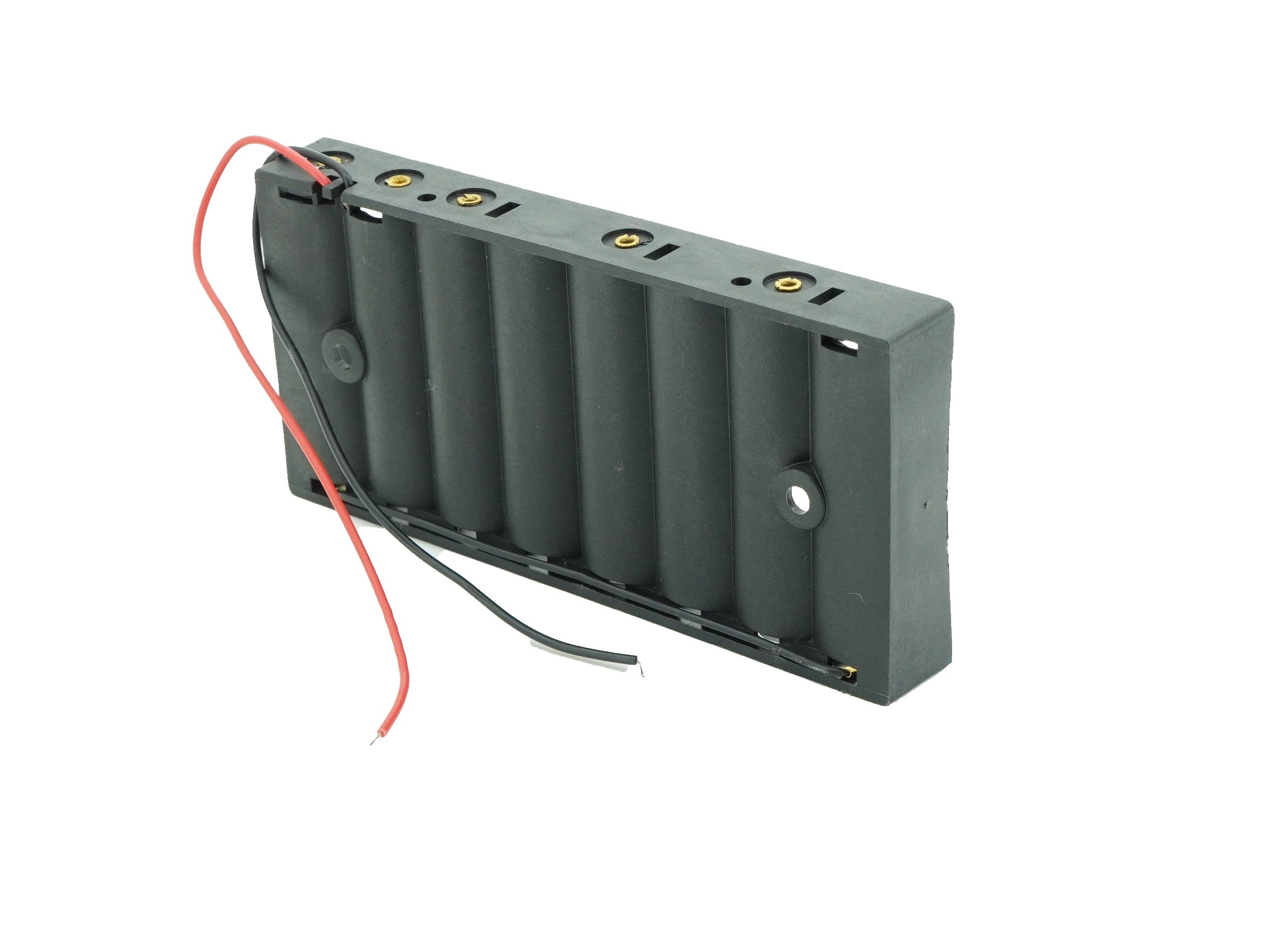 8 x 1.5V AA Flat Battery Case Connector