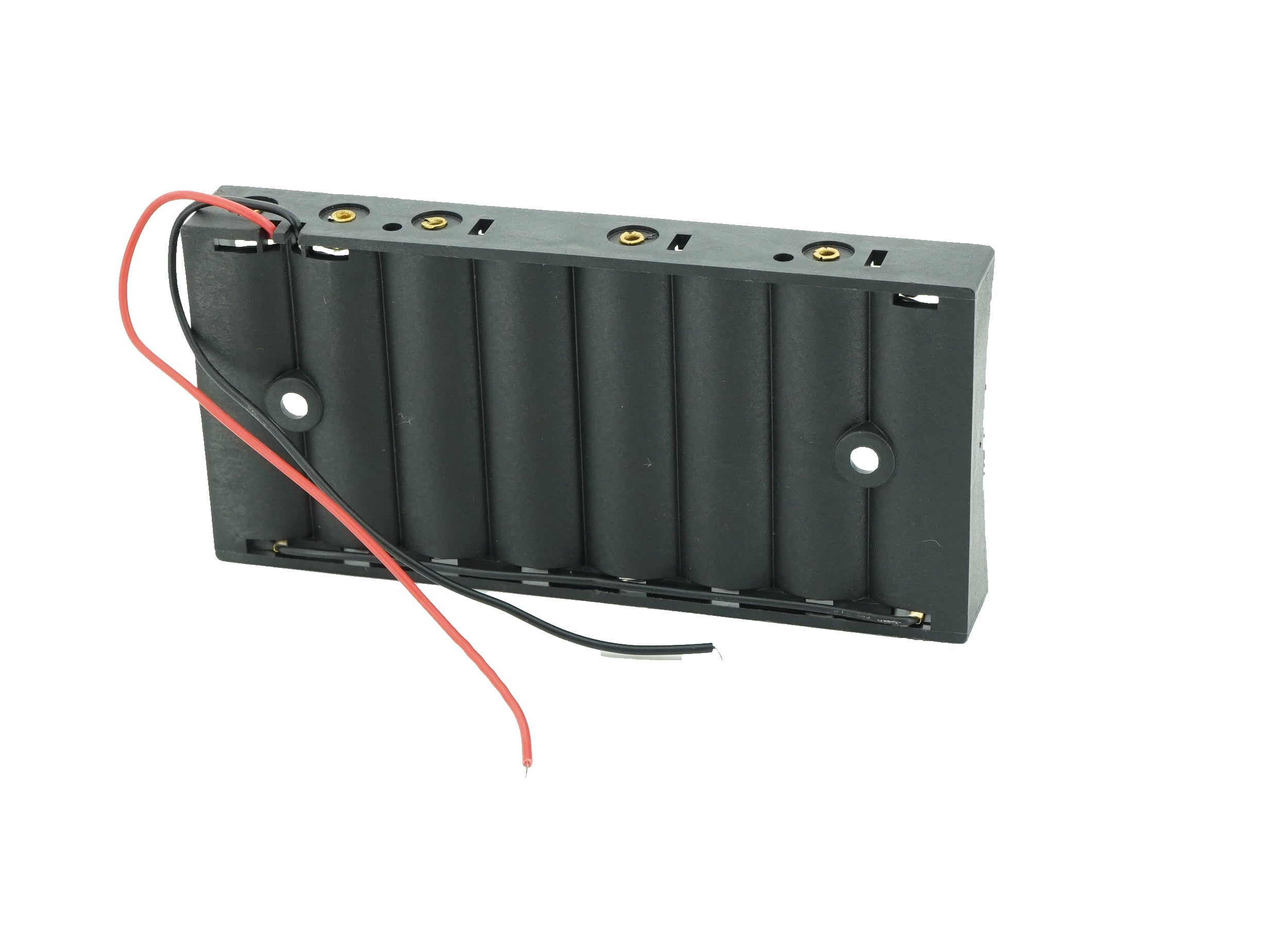8 x 1.5V AA Flat Battery Case Connector
