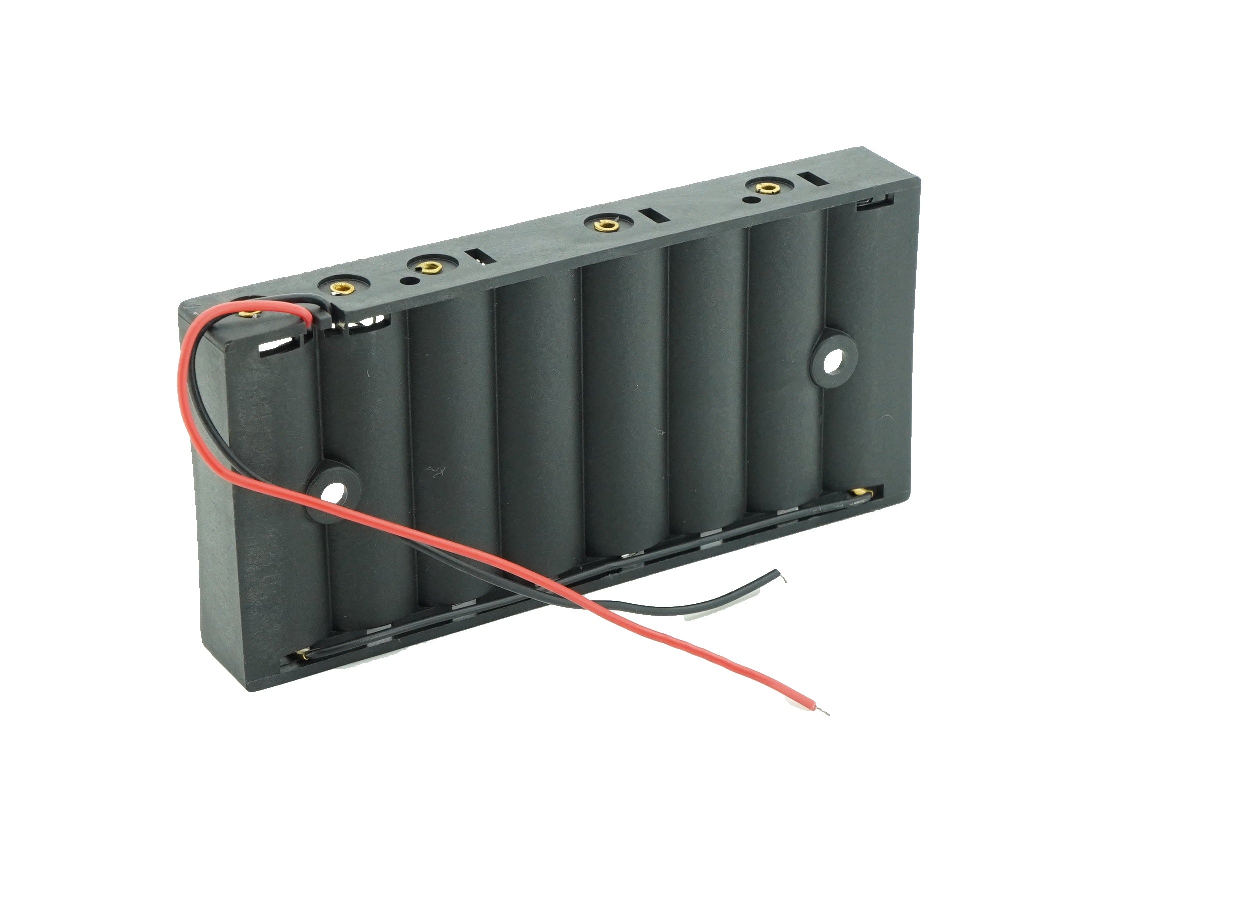 8 x 1.5V AA Flat Battery Case Connector
