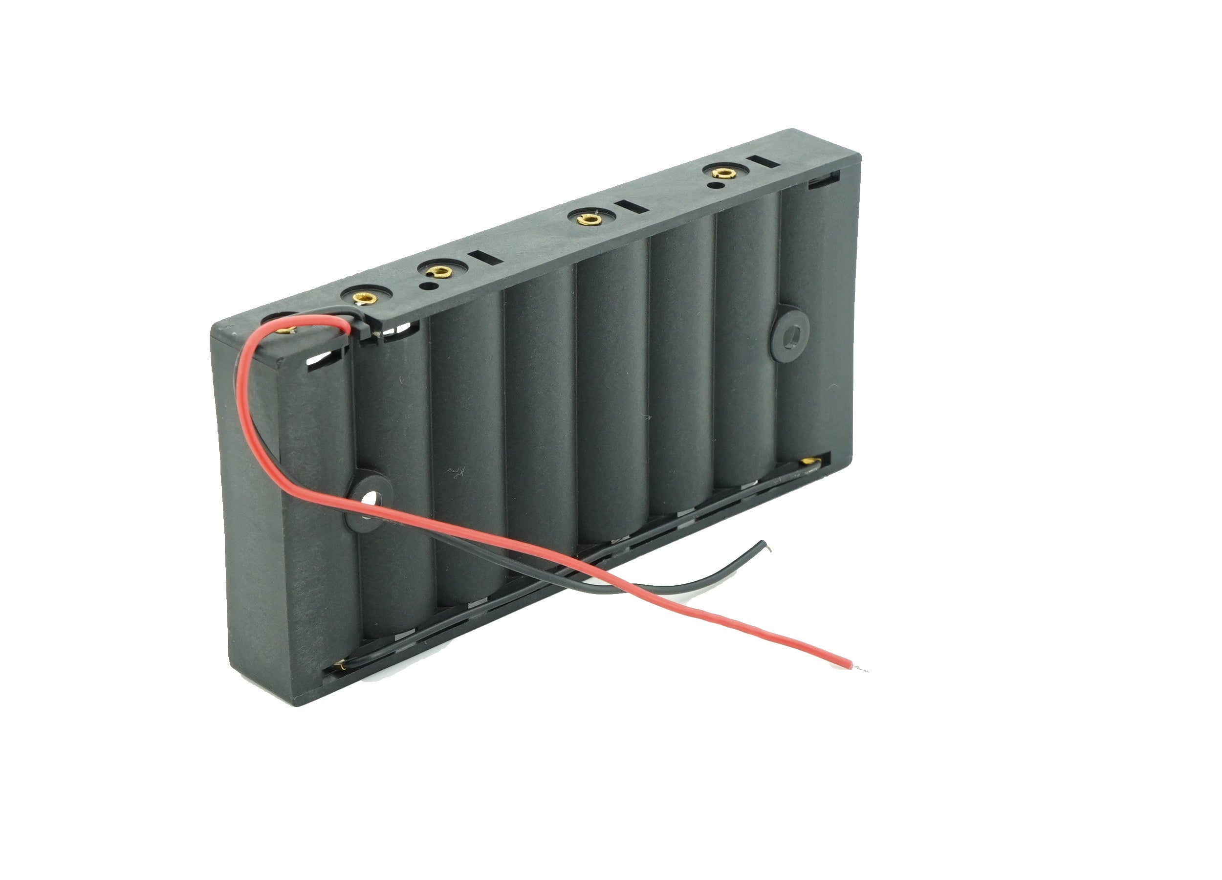 8 x 1.5V AA Flat Battery Case Connector
