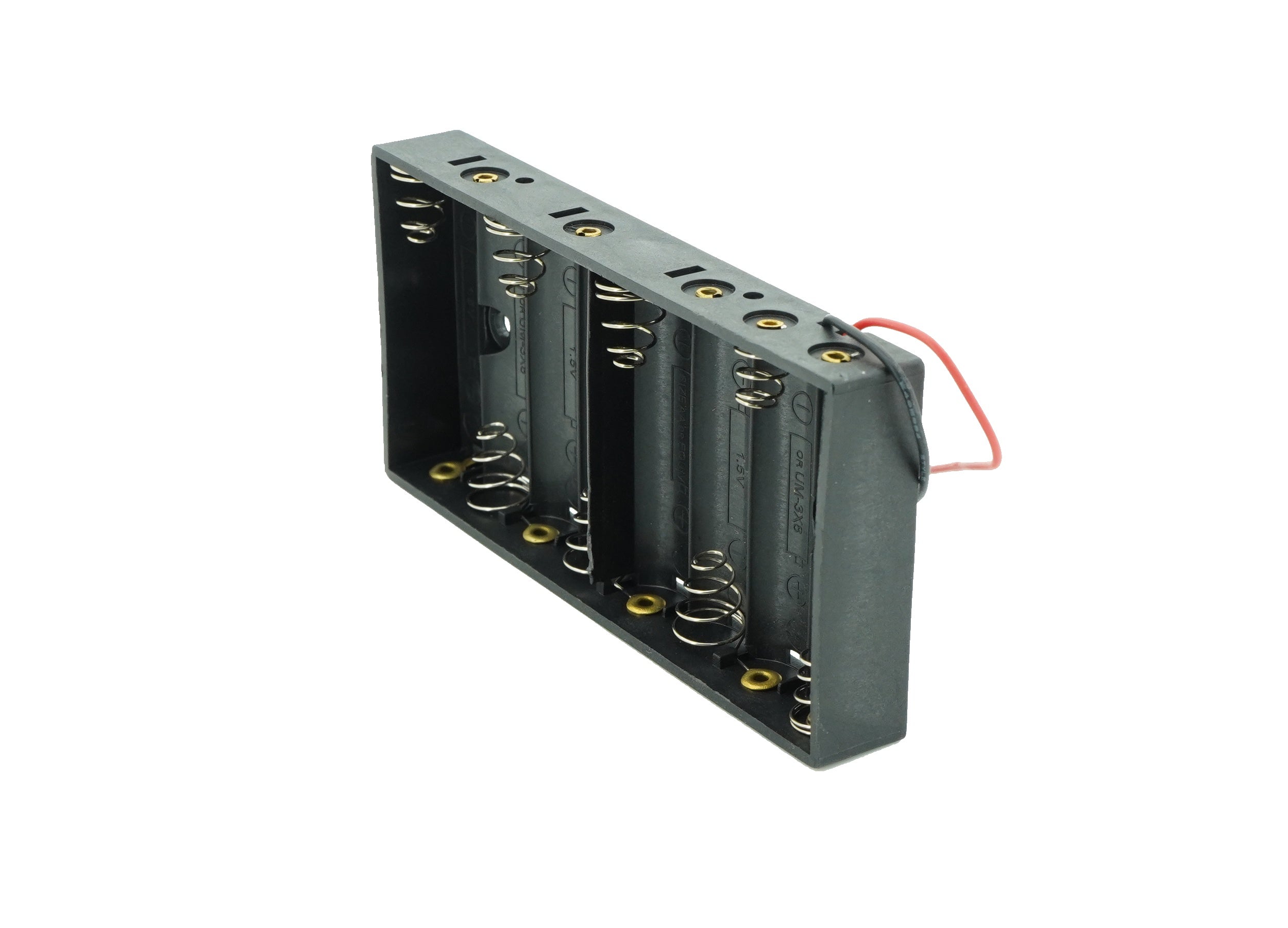 8 x 1.5V AA Flat Battery Case Connector