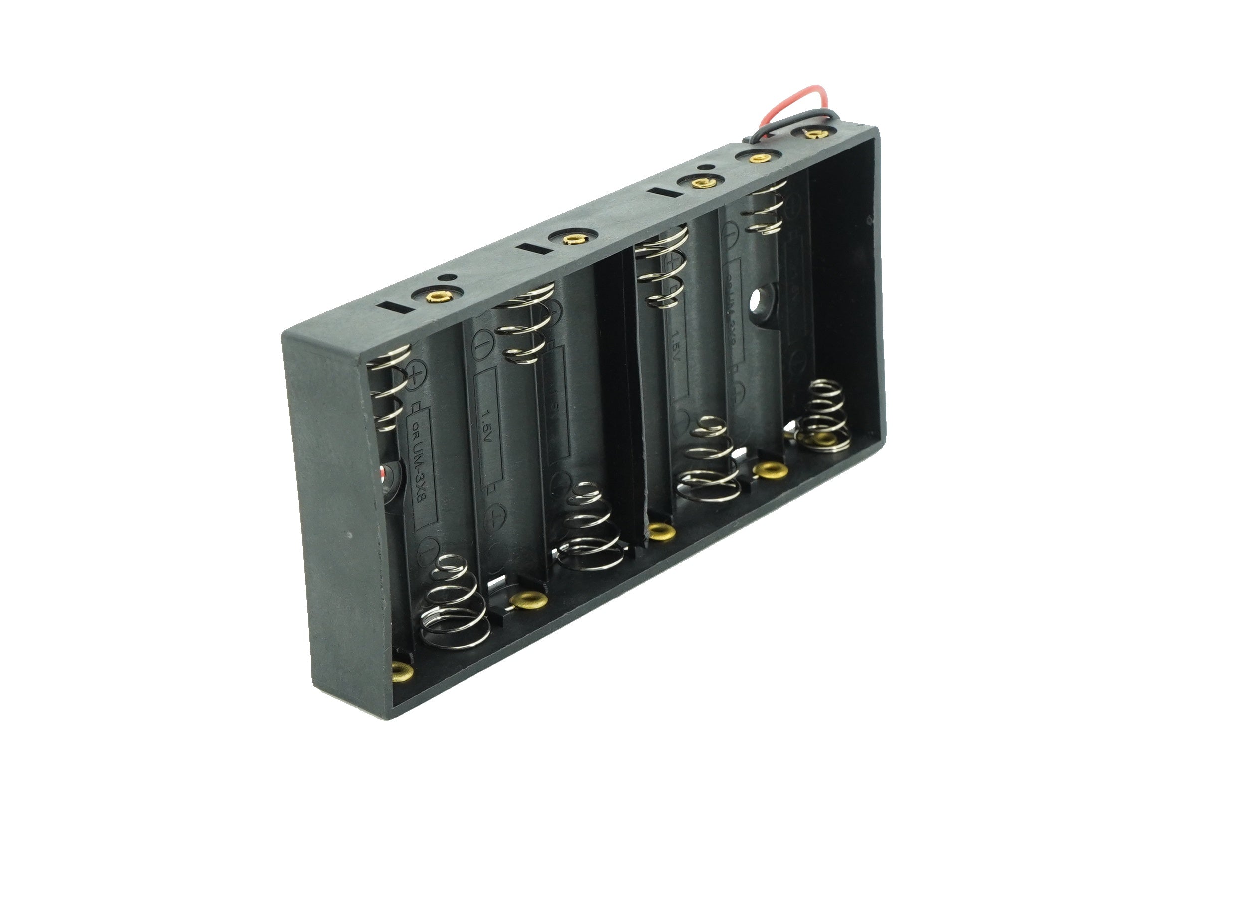 8 x 1.5V AA Flat Battery Case Connector