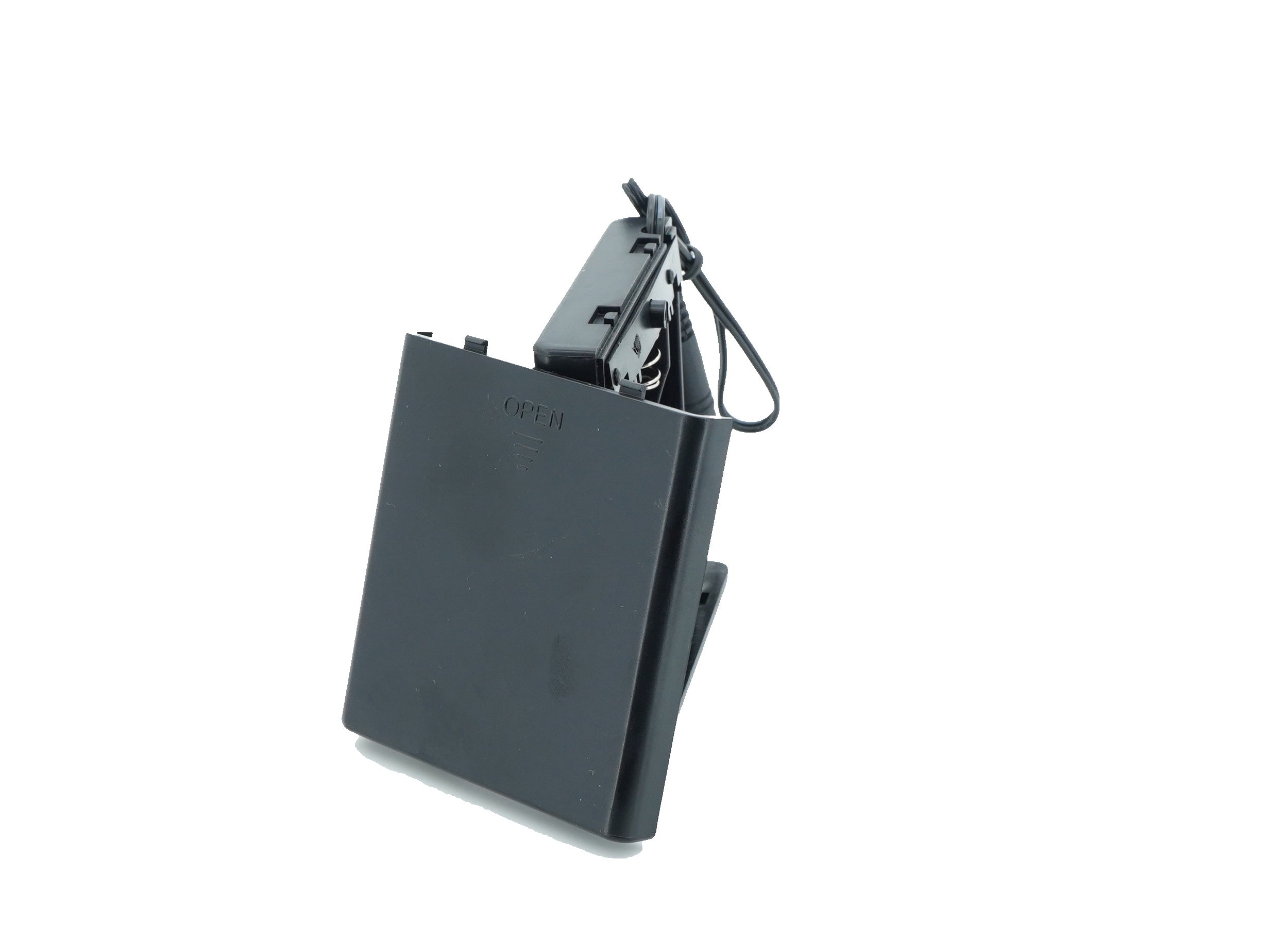 4 x 1.5V AA Battery Case Connector with Cover + DC Pin