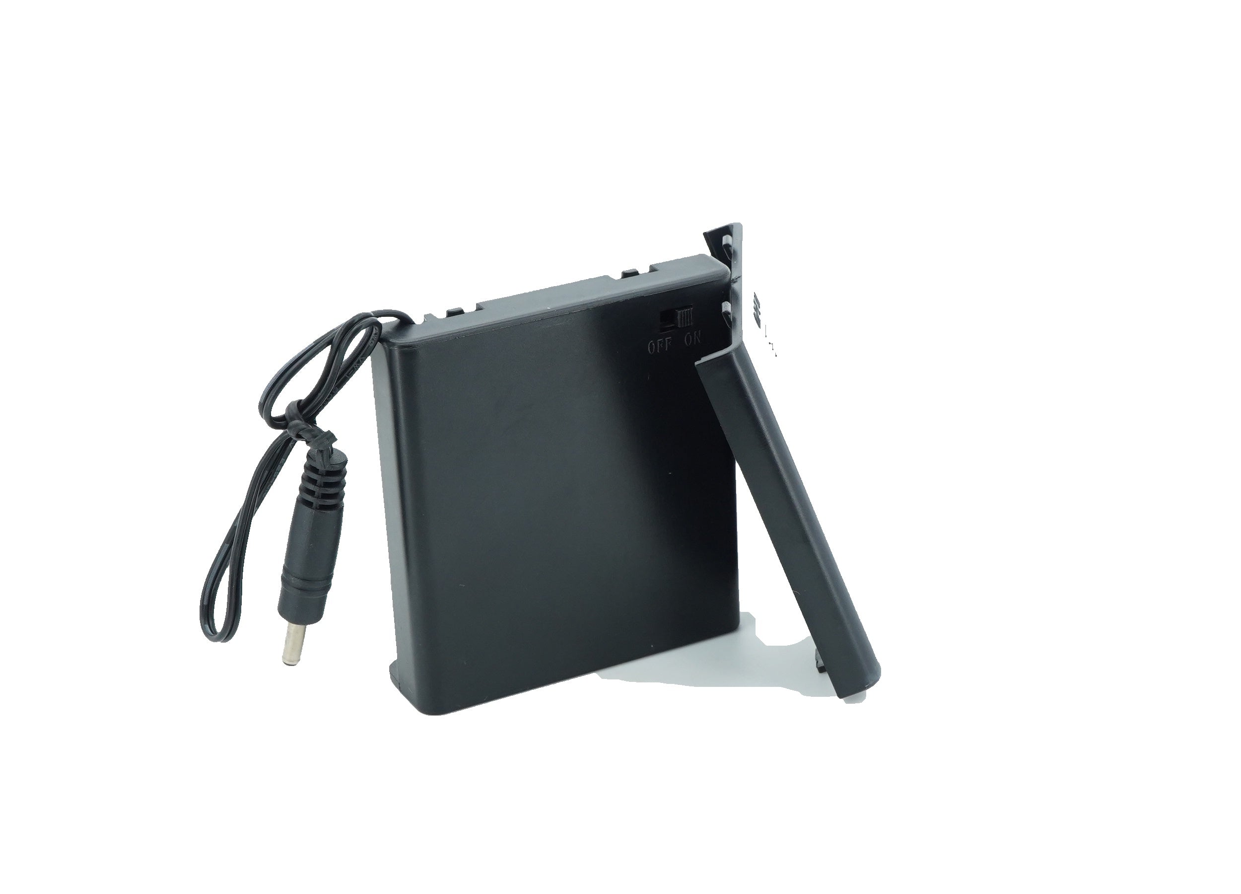 4 x 1.5V AA Battery Case Connector with Cover + DC Pin