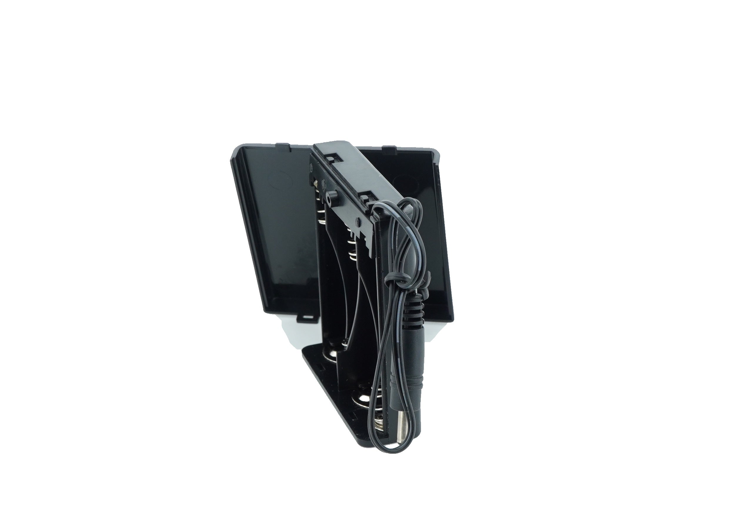 4 x 1.5V AA Battery Case Connector with Cover + DC Pin