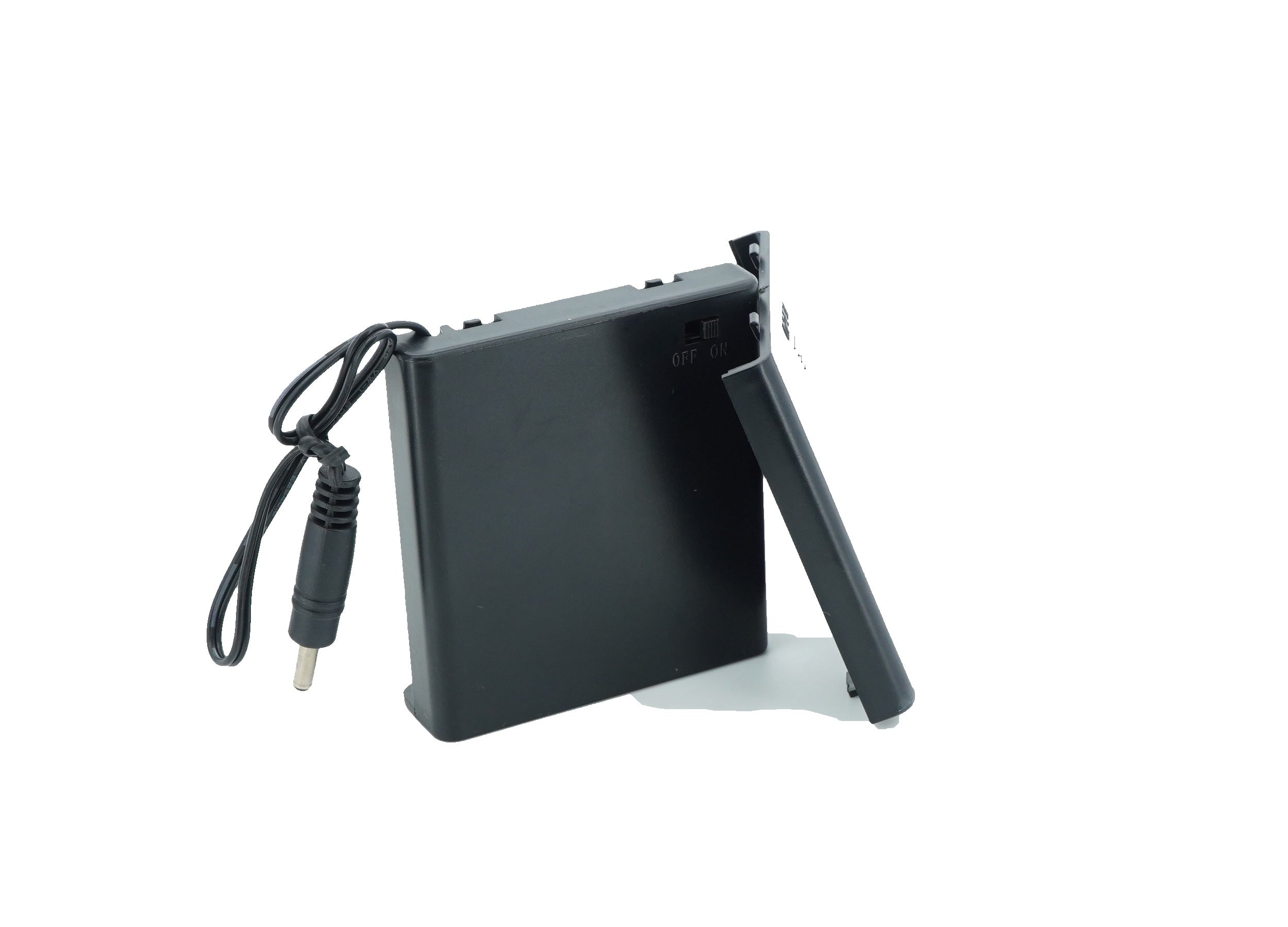 4 x 1.5V AA Battery Case Connector with Cover + DC Pin