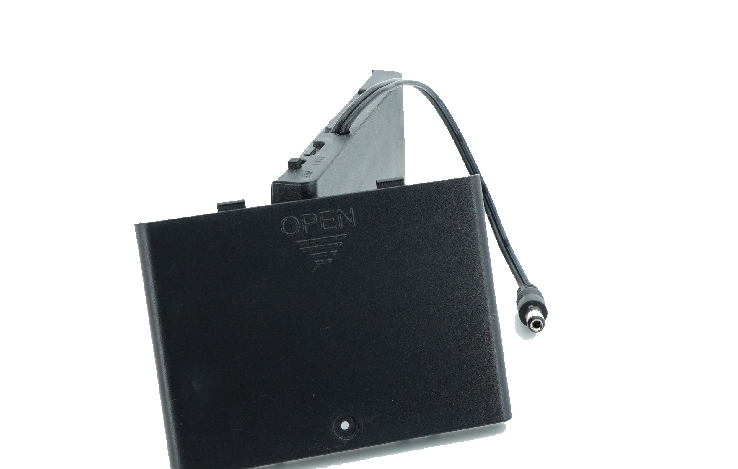 6 x 1.5V AA Battery Case Connector with Cover + DC Pin