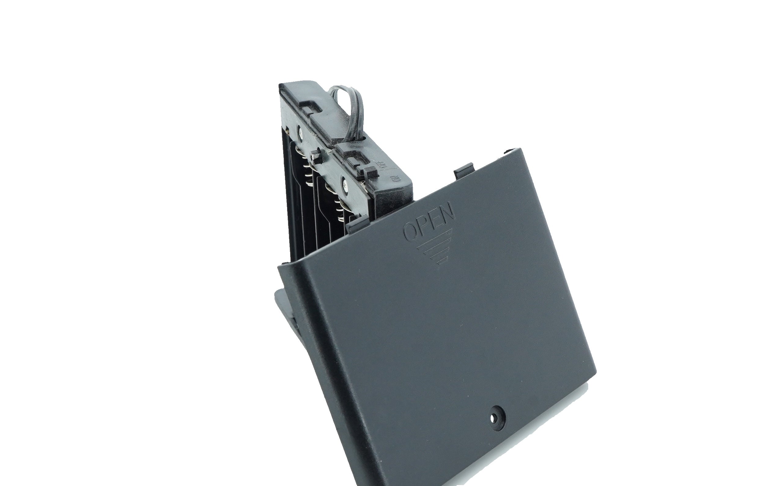 6 x 1.5V AA Battery Case Connector with Cover + DC Pin