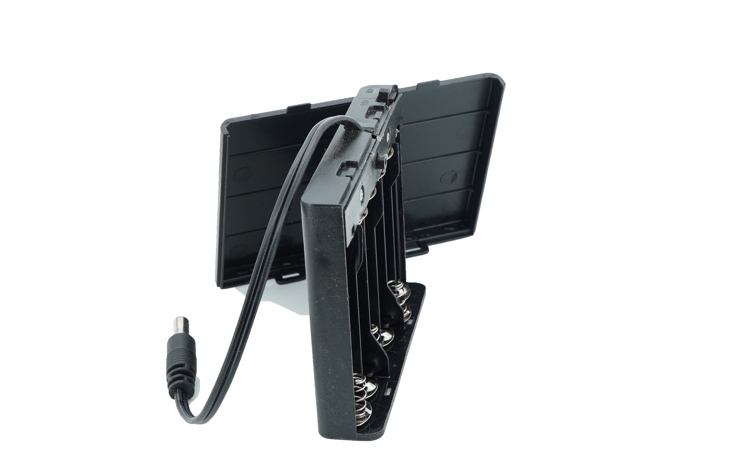 6 x 1.5V AA Battery Case Connector with Cover + DC Pin